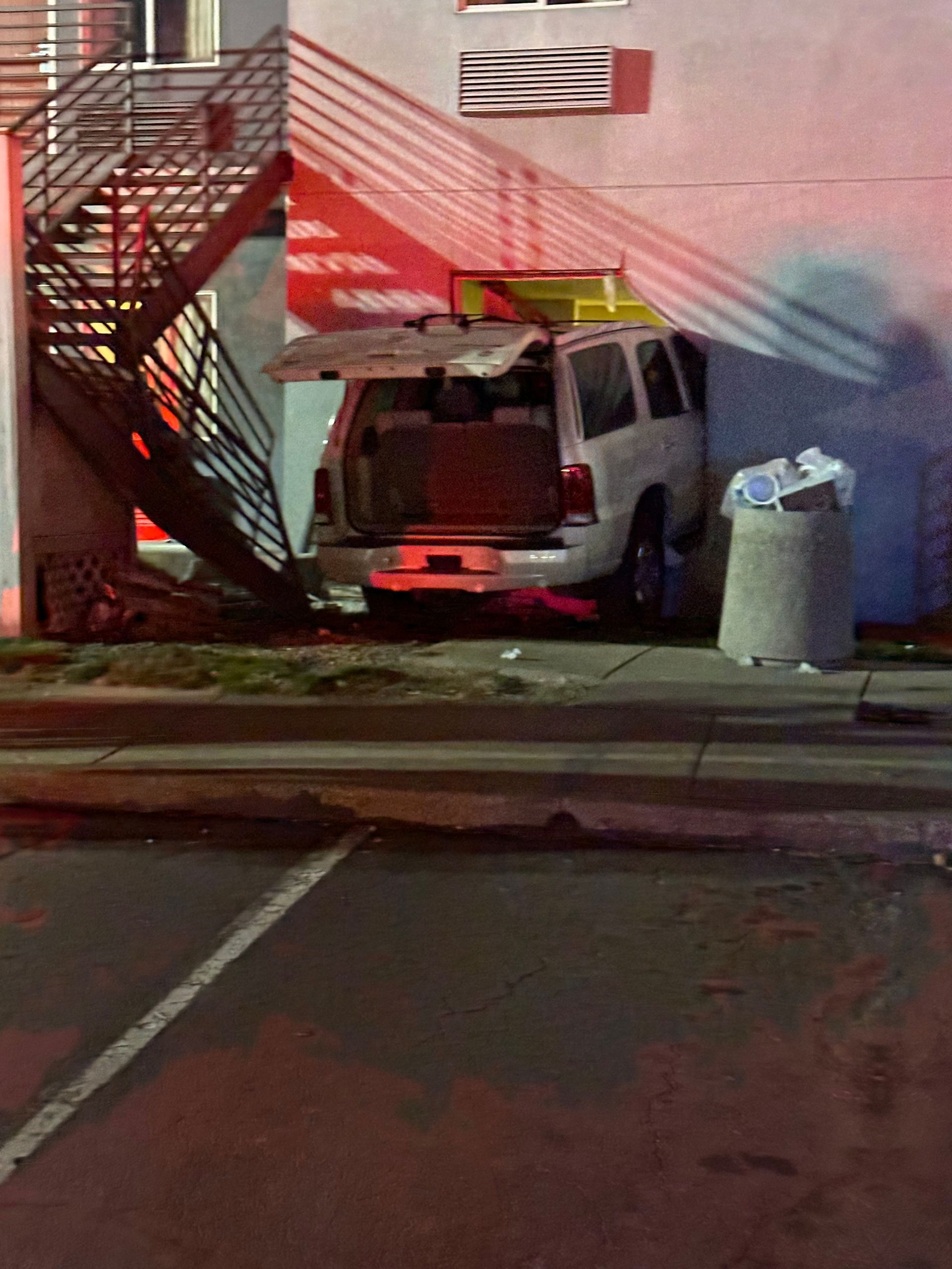 SUV plows into apartment at Super 8 hotel on northeast side ...