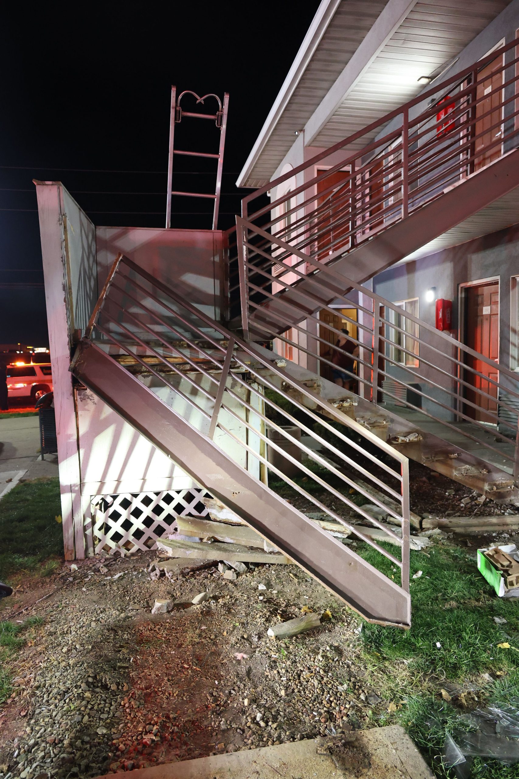 SUV plows into apartment at Super 8 hotel on northeast side ...