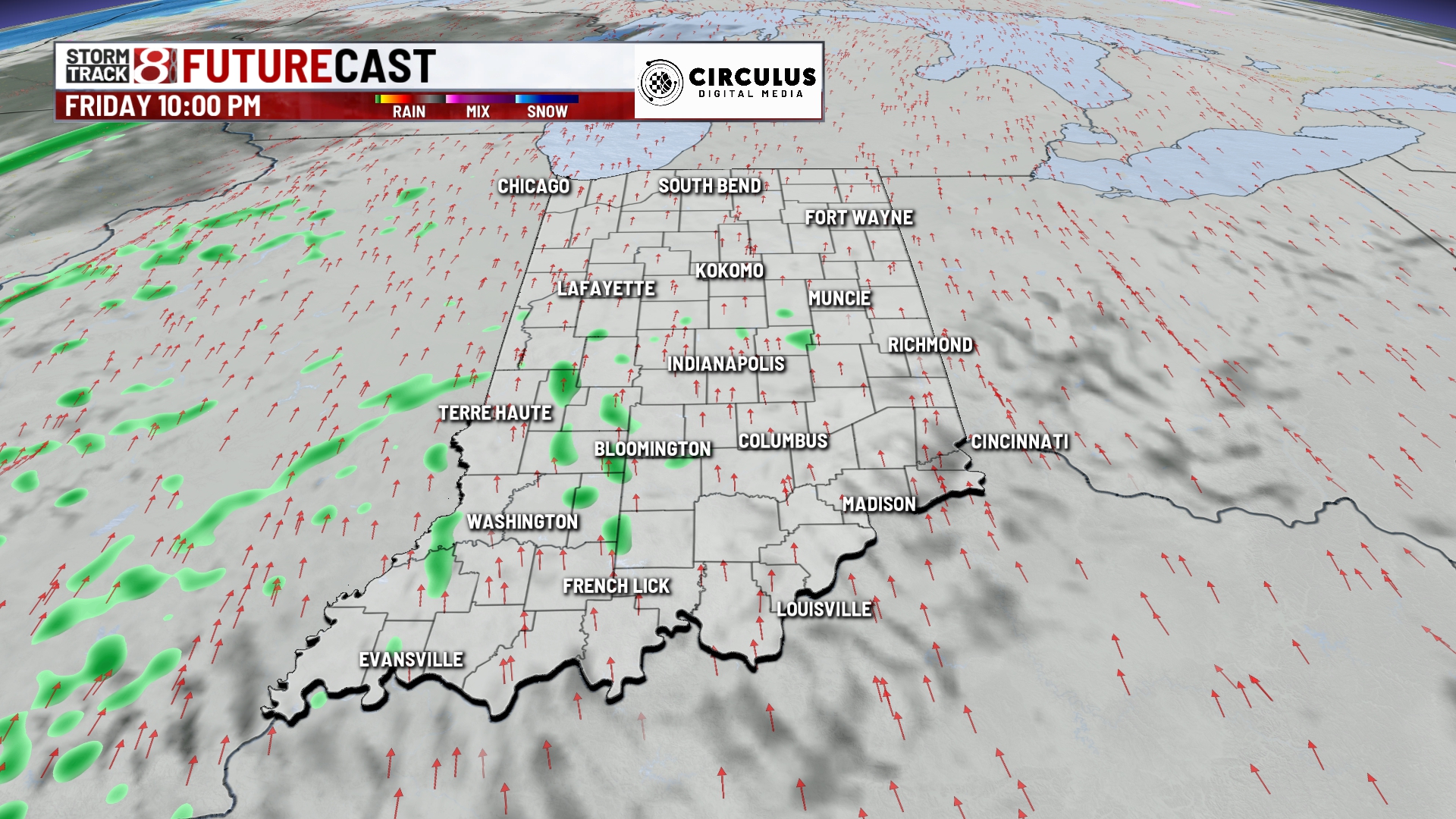Windy Friday, rain returns this weekend - Indianapolis News | Indiana ...