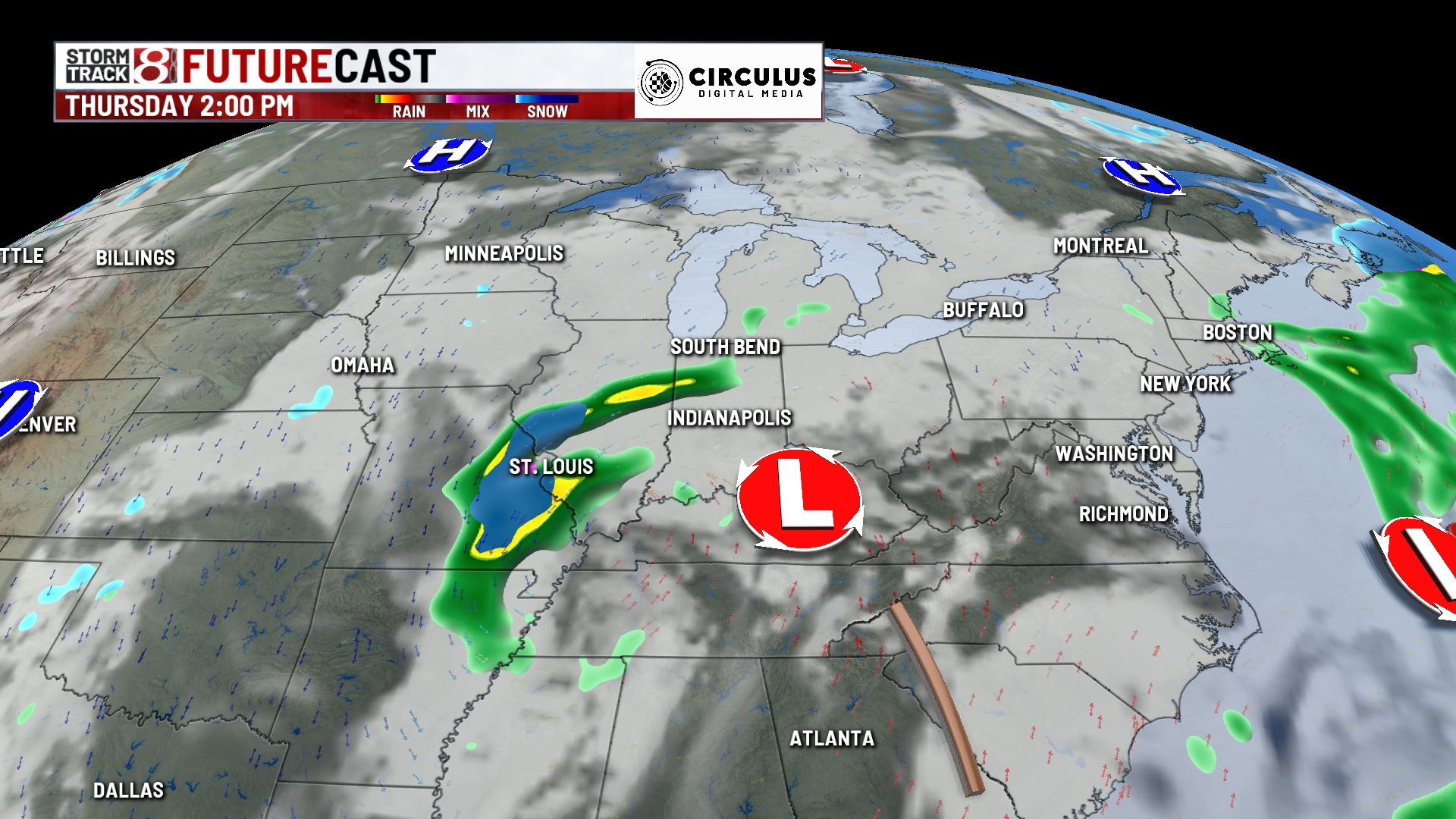 Cloudy and cooler Tuesday - Indianapolis News | Indiana Weather ...