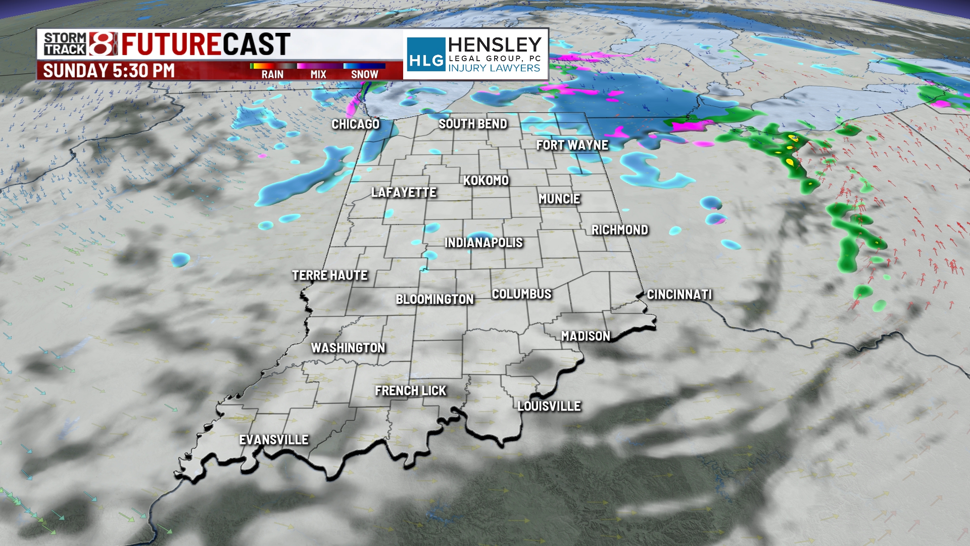 Clearing Saturday night, some snow possible Sunday - Indianapolis News ...