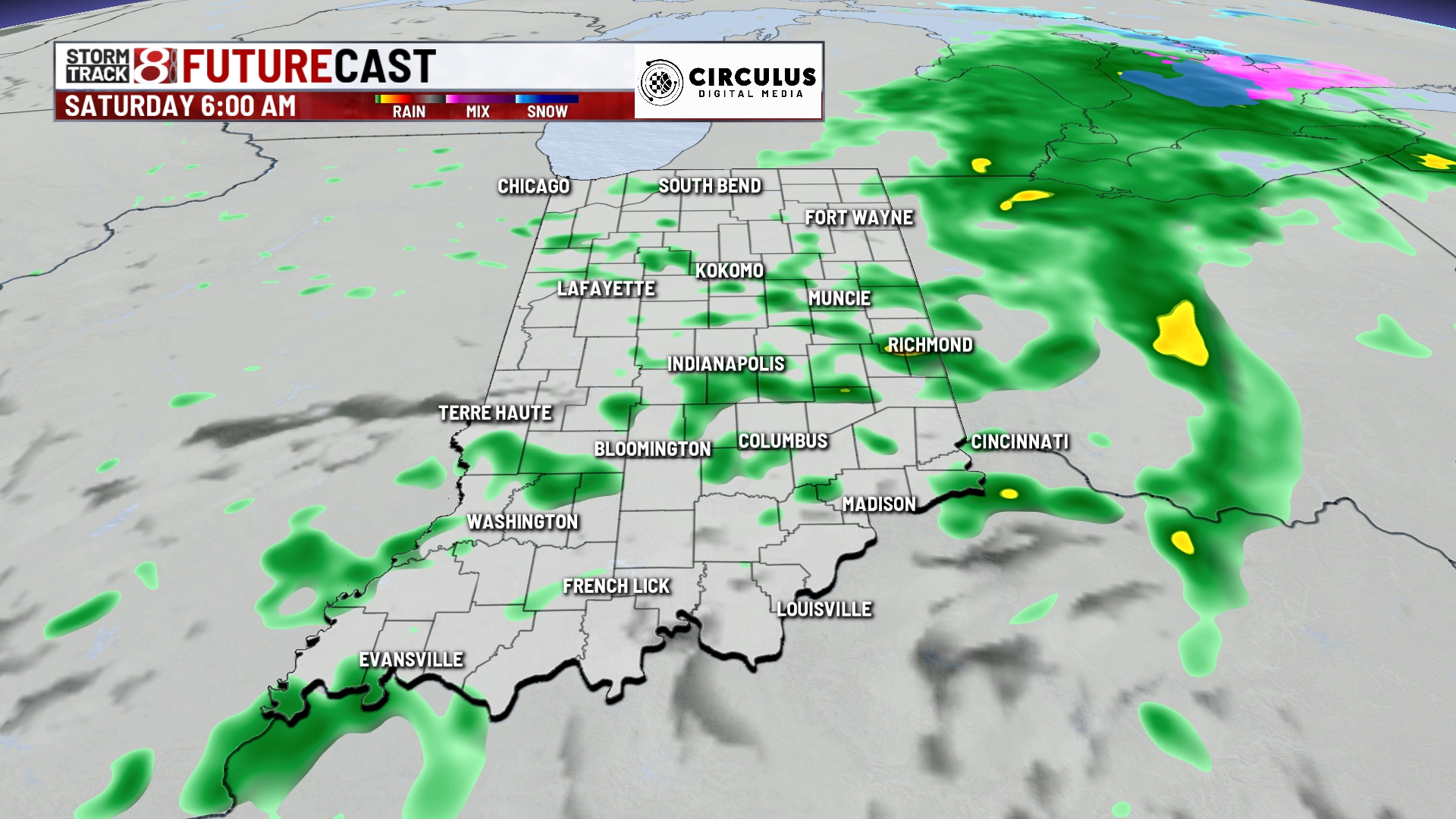 Rain for Friday night, unseasonably mild with more rain this holiday ...