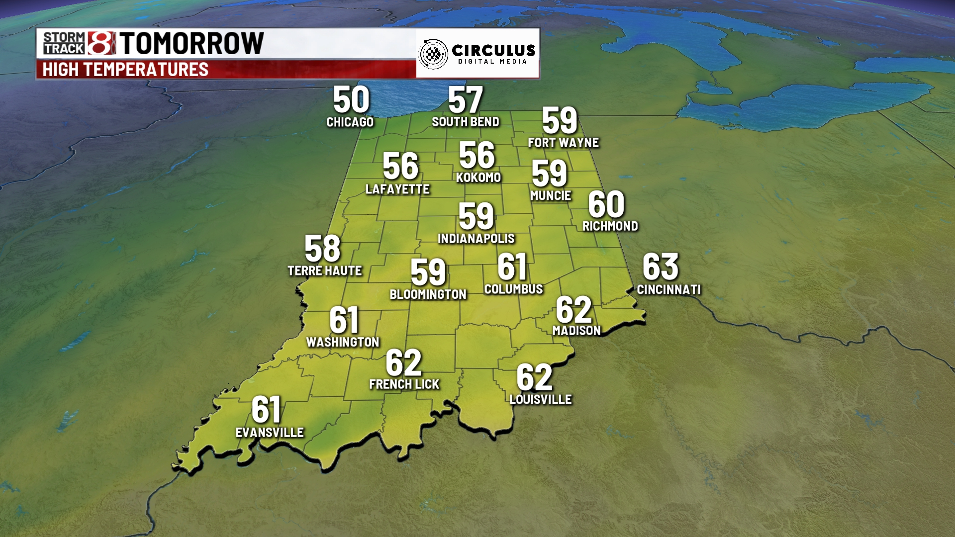 Windy Friday, rain returns this weekend - Indianapolis News | Indiana ...