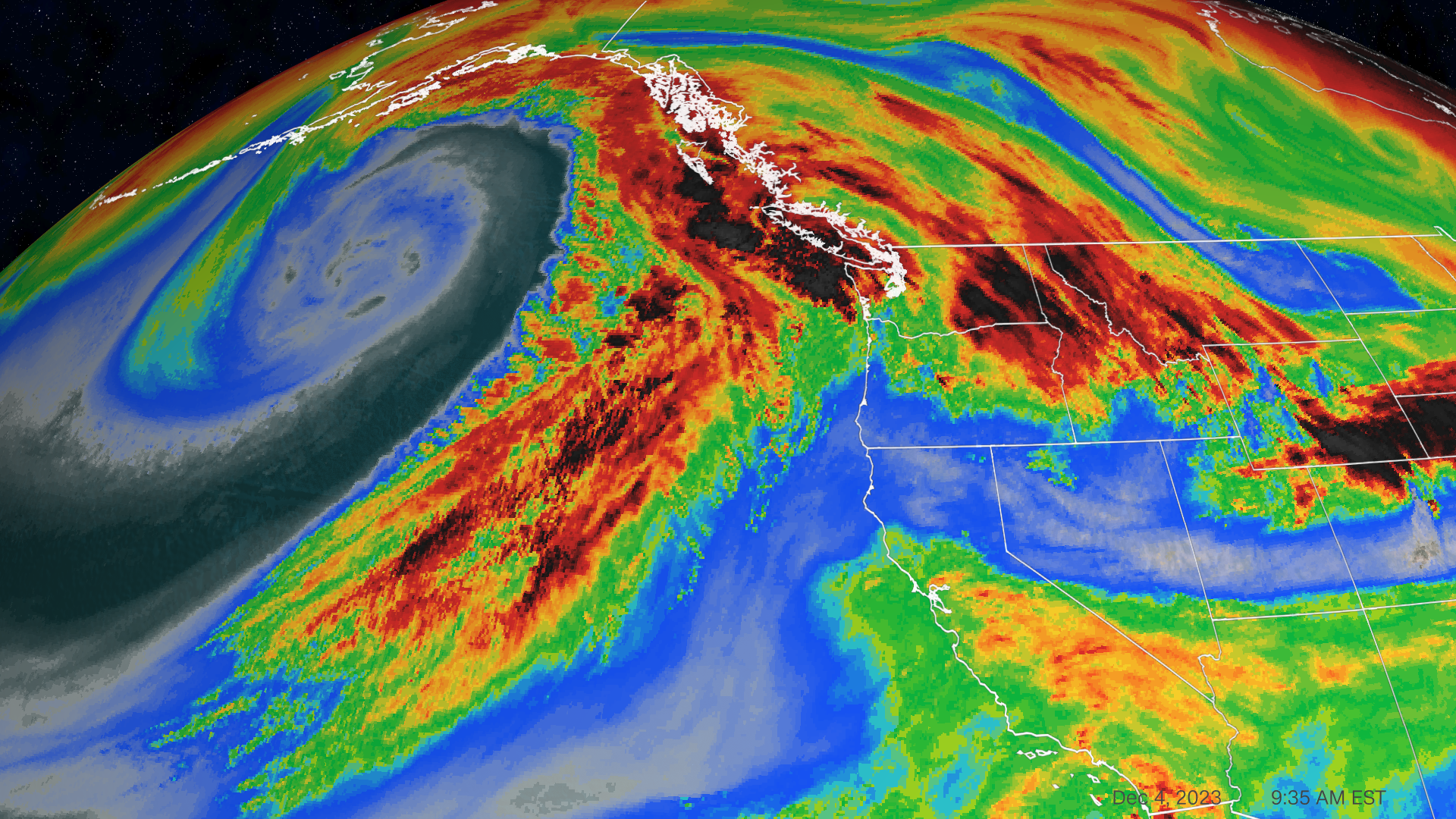 Strong atmospheric river to slam Northwest with over a half foot of ...
