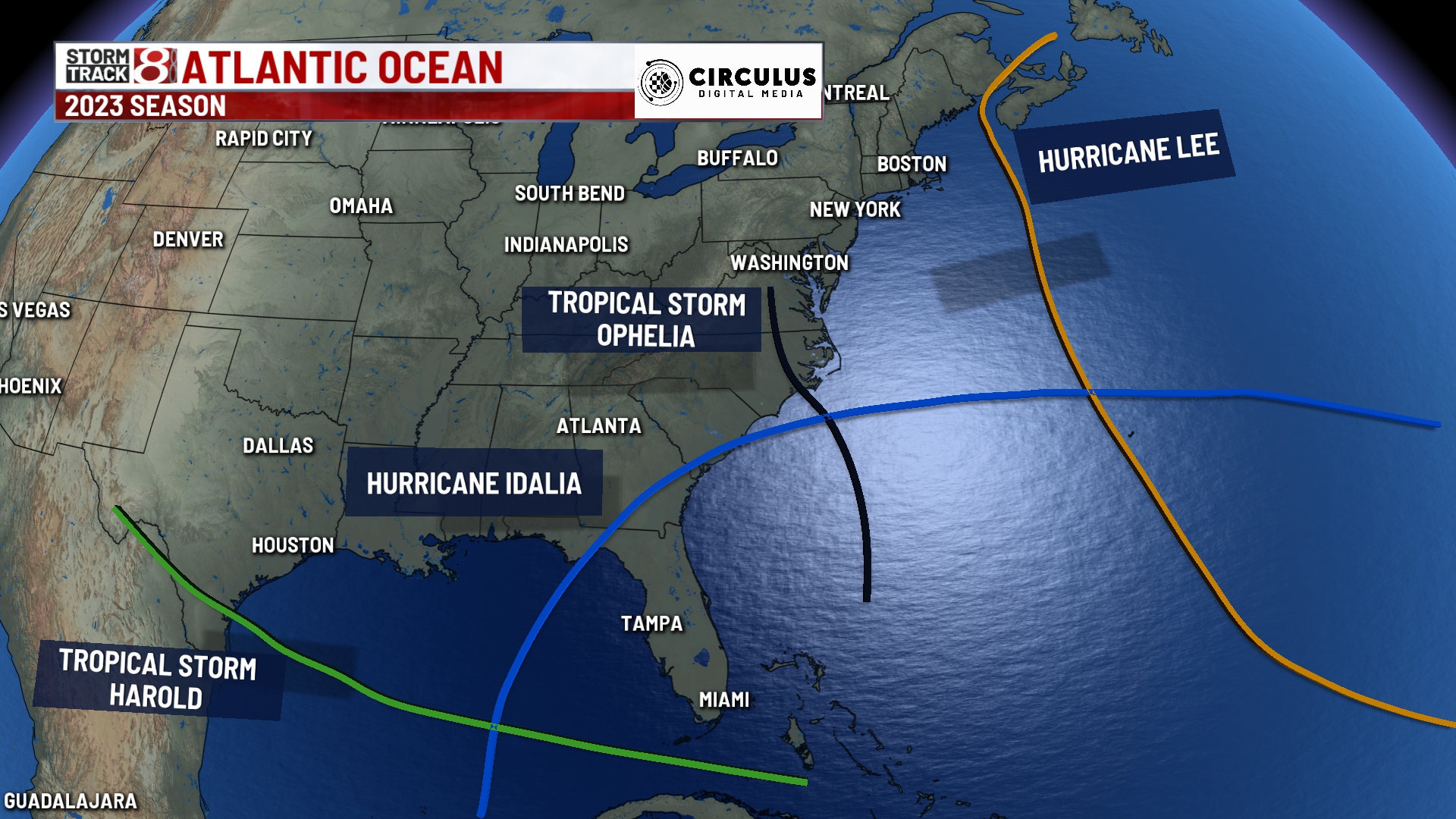 2023 Atlantic hurricane season: 4th most active, yet surprisingly low ...