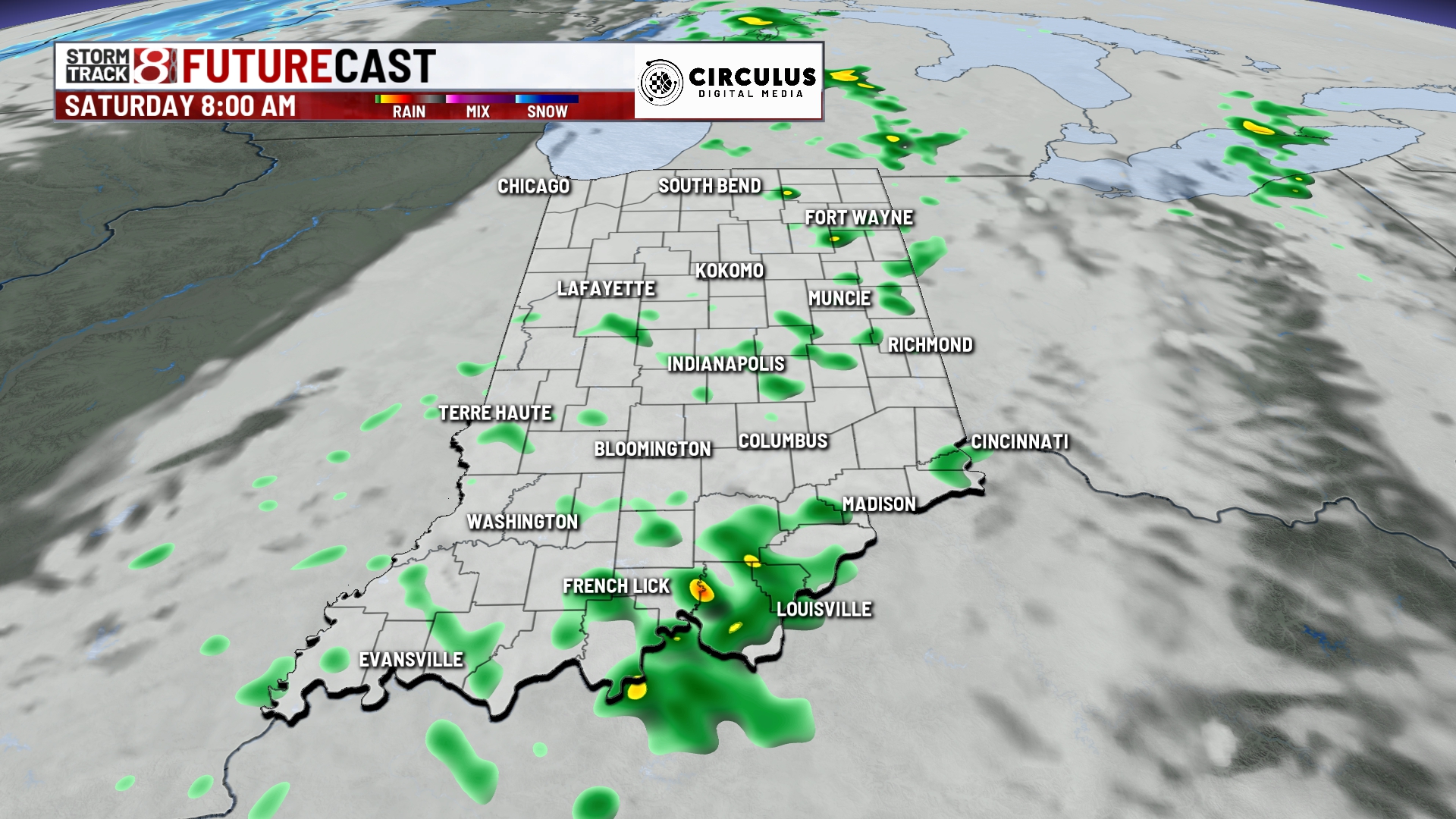 Windy Friday, rain returns this weekend - Indianapolis News | Indiana ...