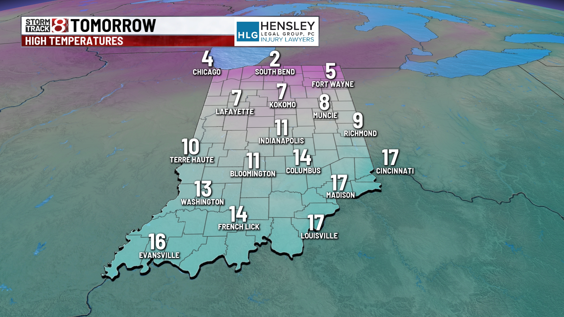 Bitter cold temperatures continue - Indianapolis News | Indiana Weather ...