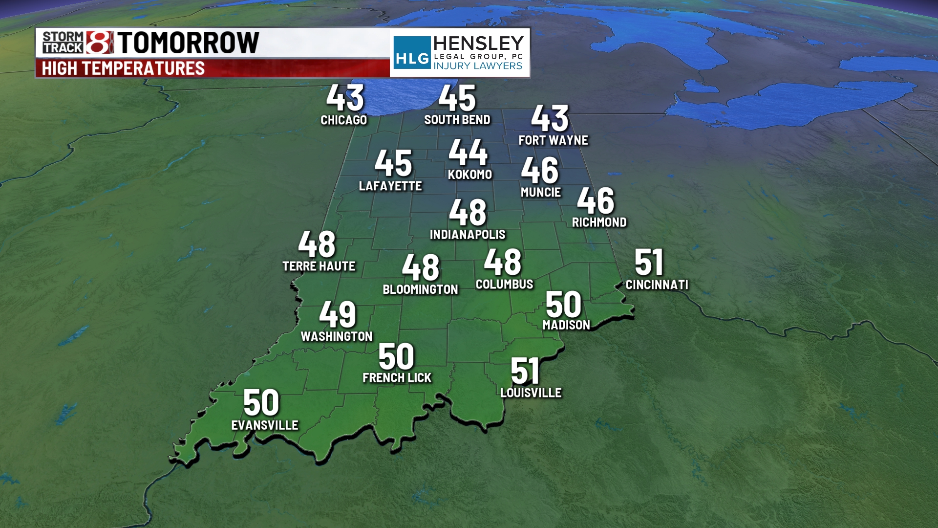 Sunny and mild this week - Indianapolis News | Indiana Weather ...