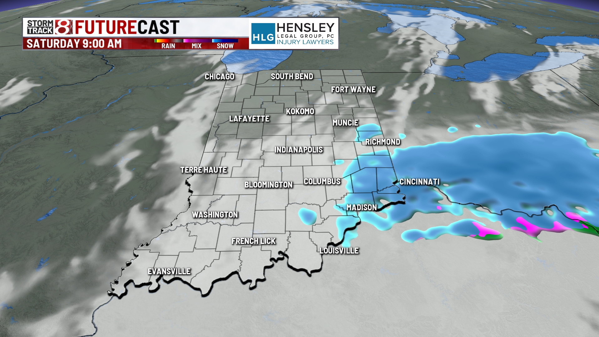 Rain to snow Friday night, much warmer with storm chances next week ...