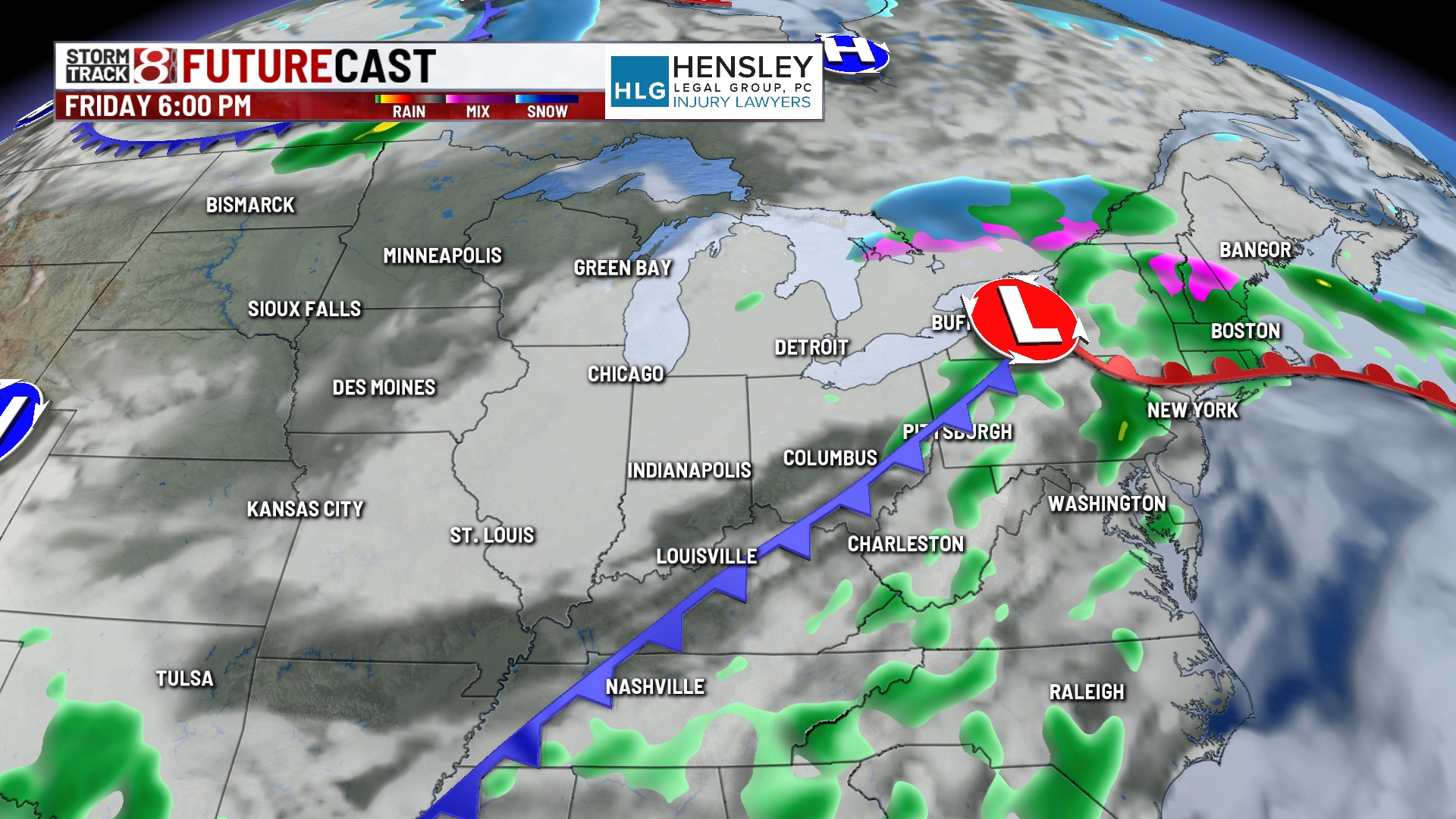 Warm and breezy Tuesday - Indianapolis News | Indiana Weather | Indiana ...
