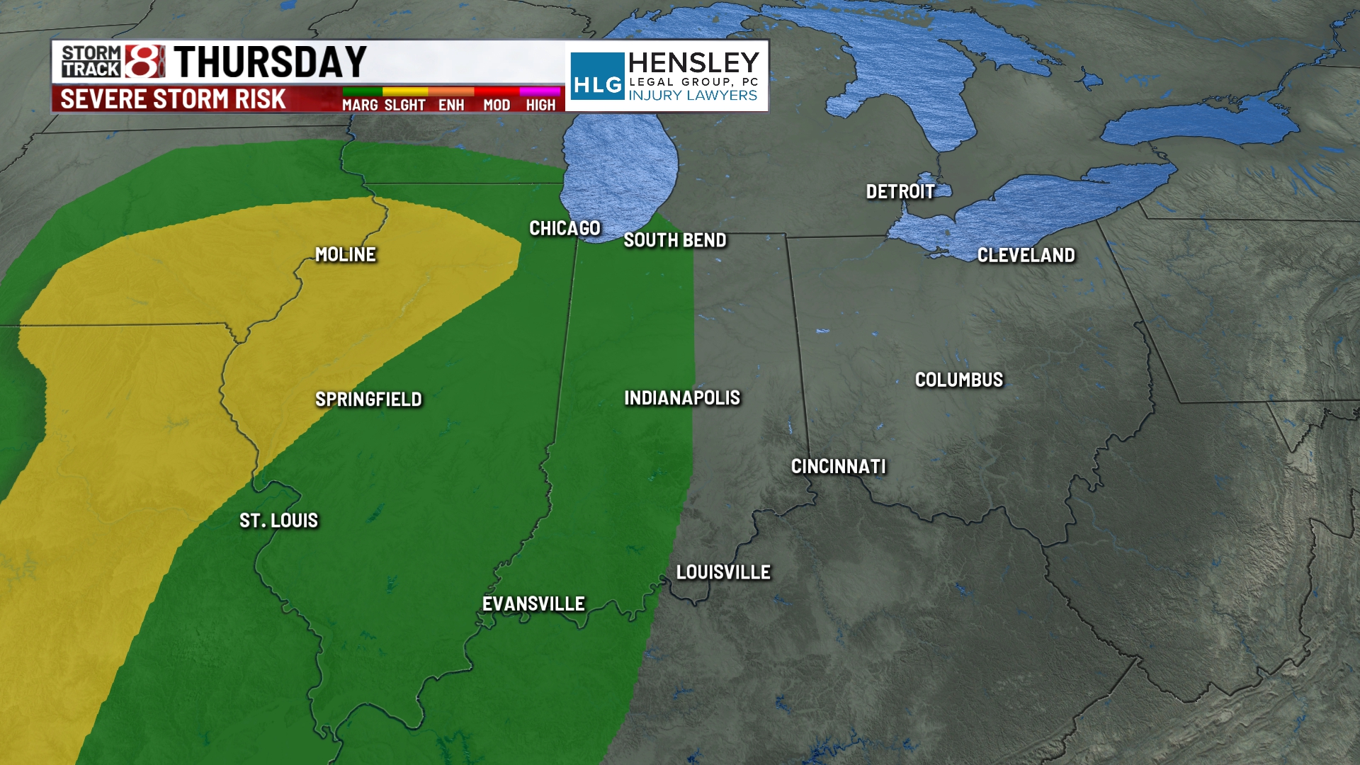 Warm and breezy Tuesday - Indianapolis News | Indiana Weather | Indiana ...