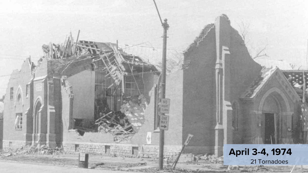 50 years later: Looking back at the 1974 Super Outbreak - Indianapolis ...