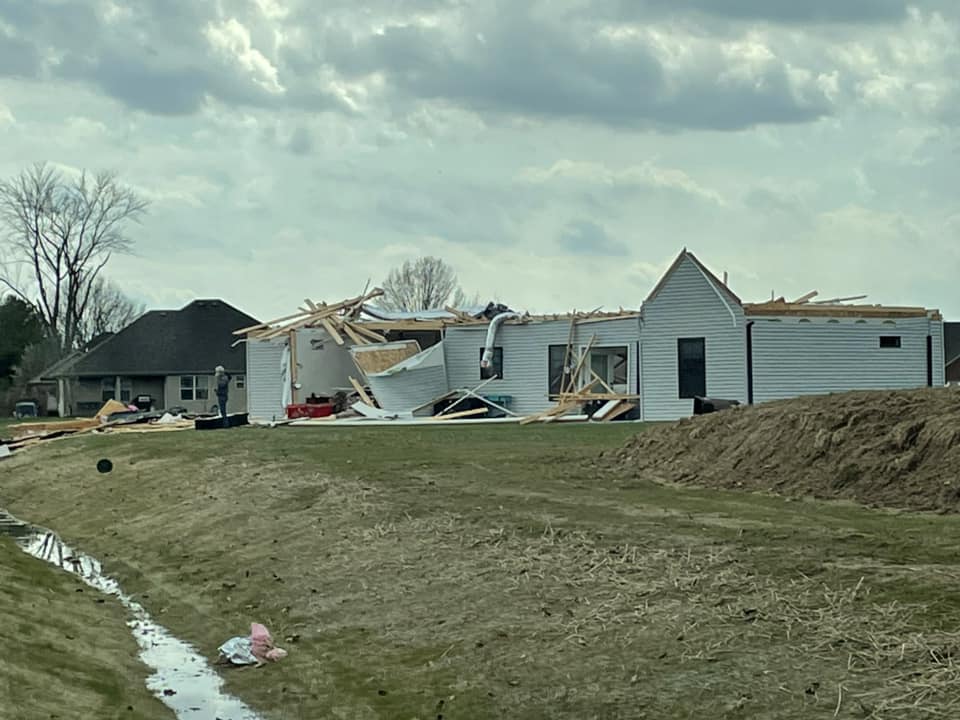 Confirmed tornado leaves damage in Jefferson County - Indianapolis News ...