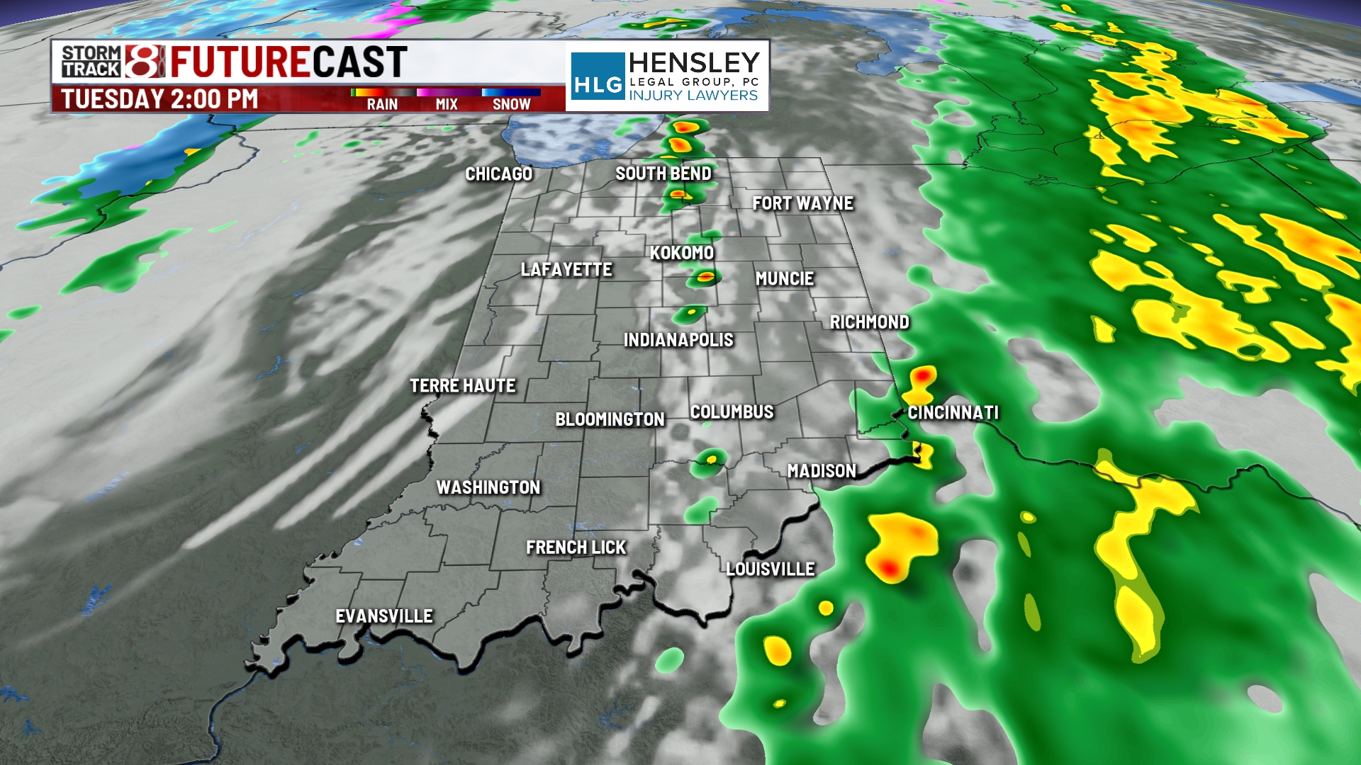 Wind advisory Monday evening through Tuesday - Indianapolis News ...