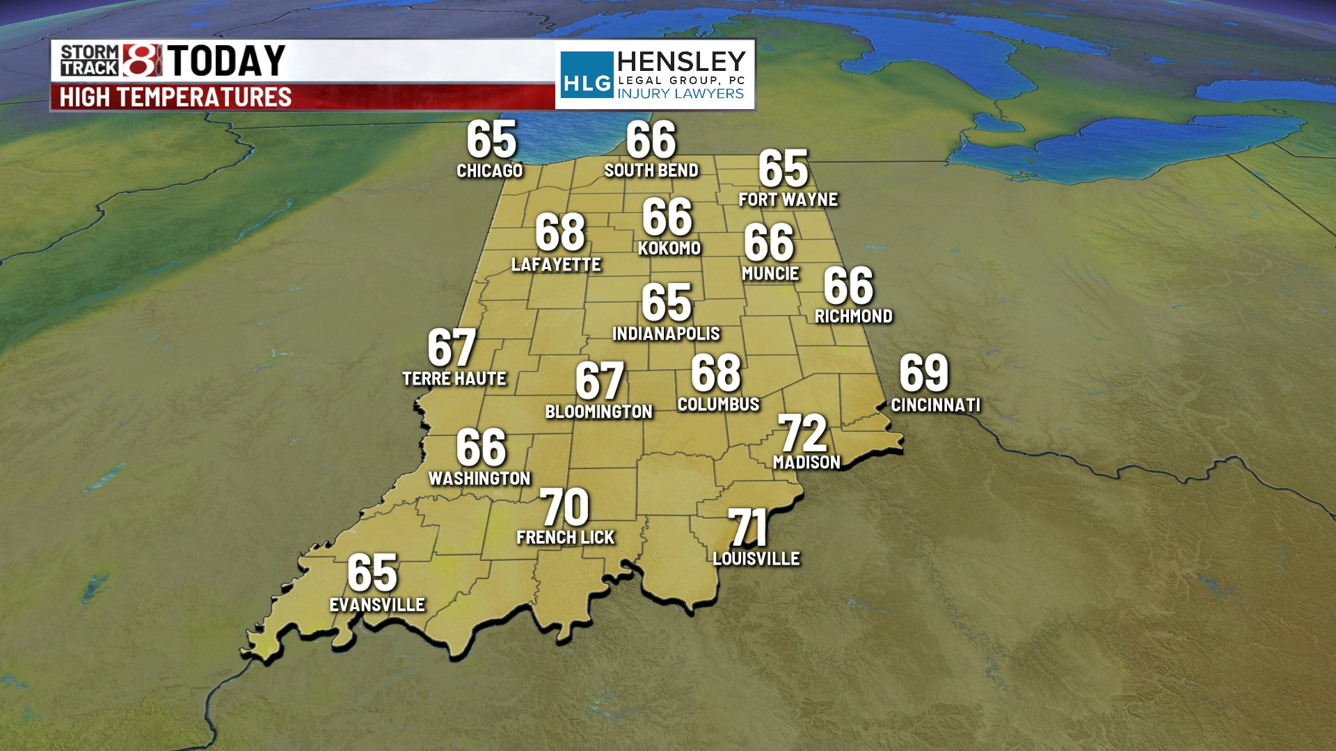 Wind advisory Monday evening through Tuesday - Indianapolis News ...