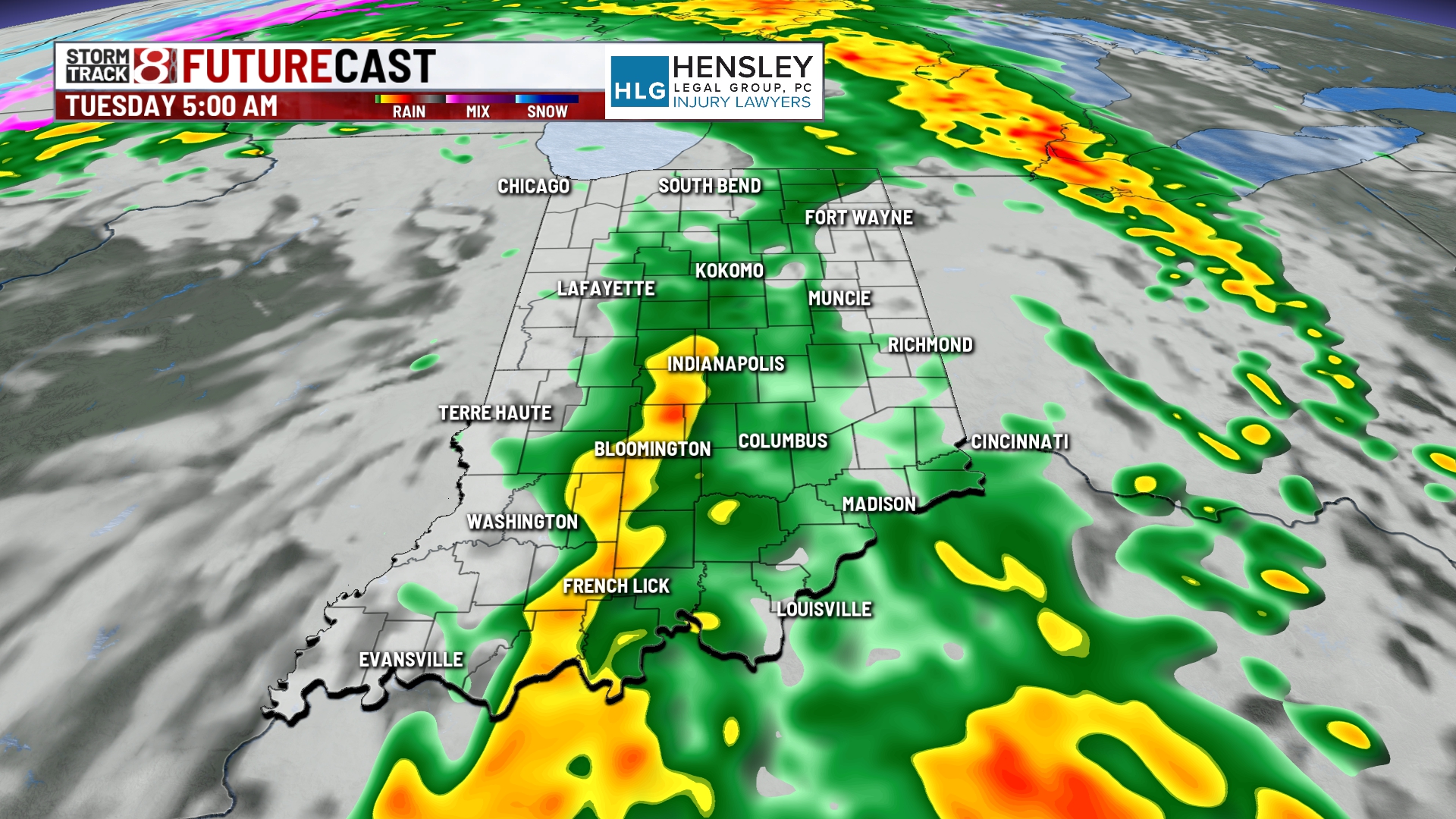 Wind advisory Monday evening through Tuesday - Indianapolis News ...