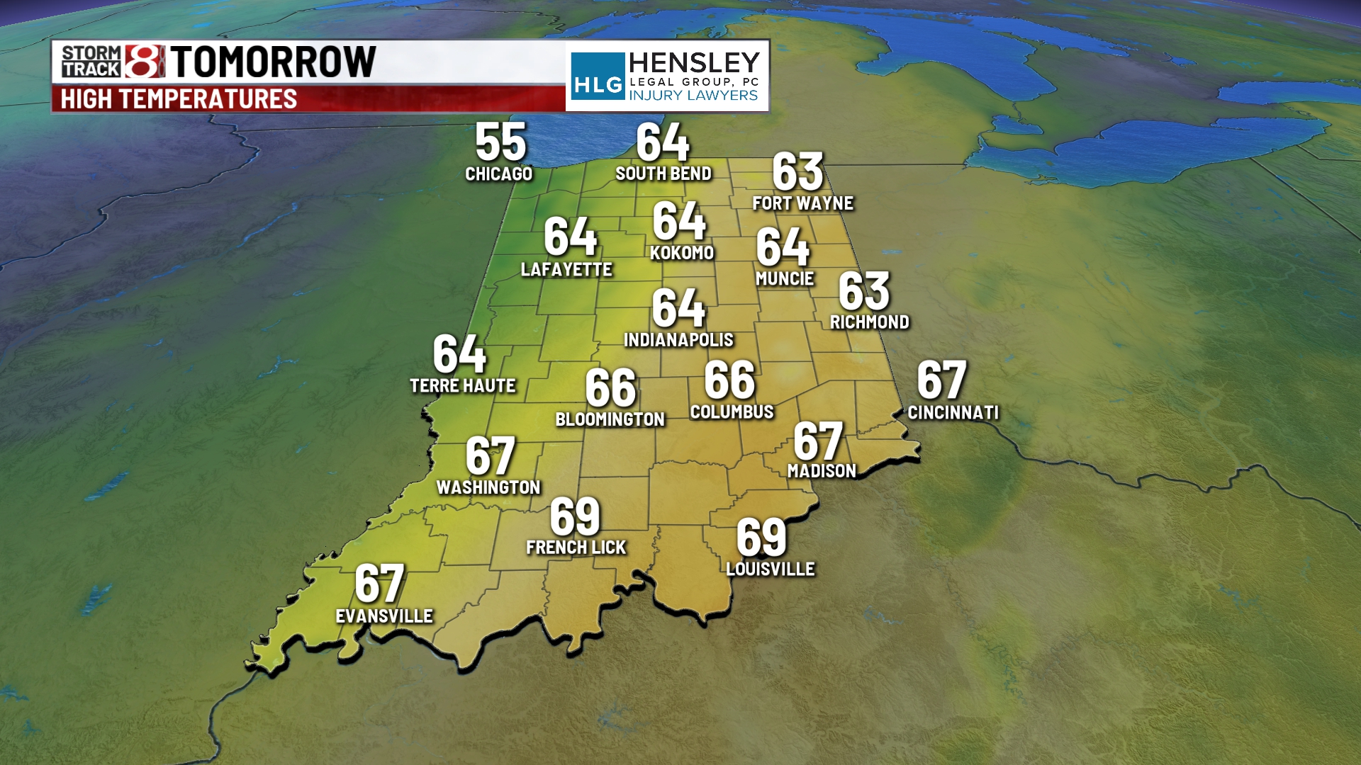 Wind advisory Monday evening through Tuesday - Indianapolis News ...