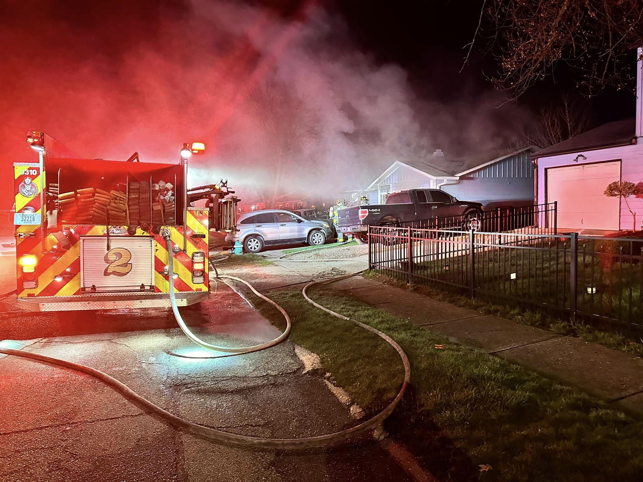 IFD: 4 adults, 1 child displaced after house fire on Indy's far east ...