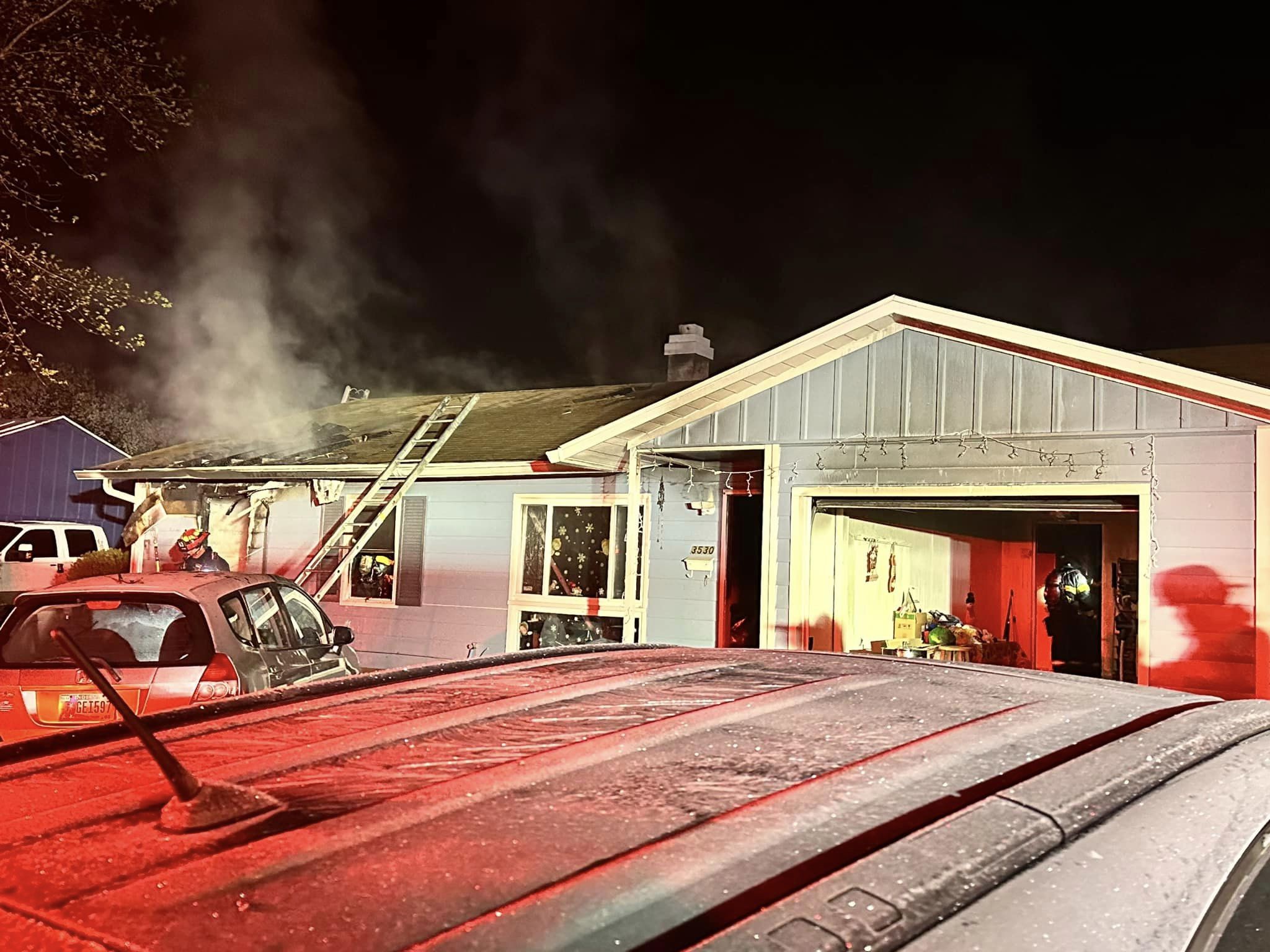 IFD: 4 adults, 1 child displaced after house fire on Indy's far east ...