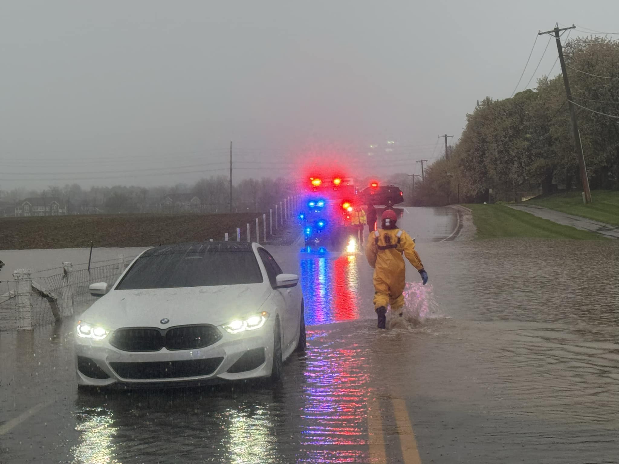 Several road closures in Fishers due to flooding - Indianapolis News ...