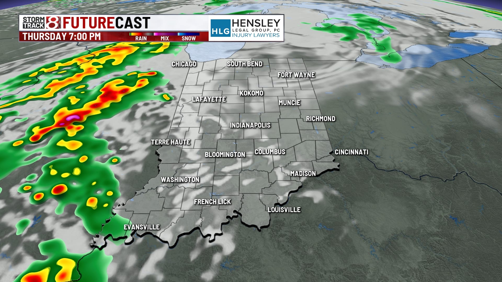 Severe storms pass through southern half of Indiana - Indianapolis News ...