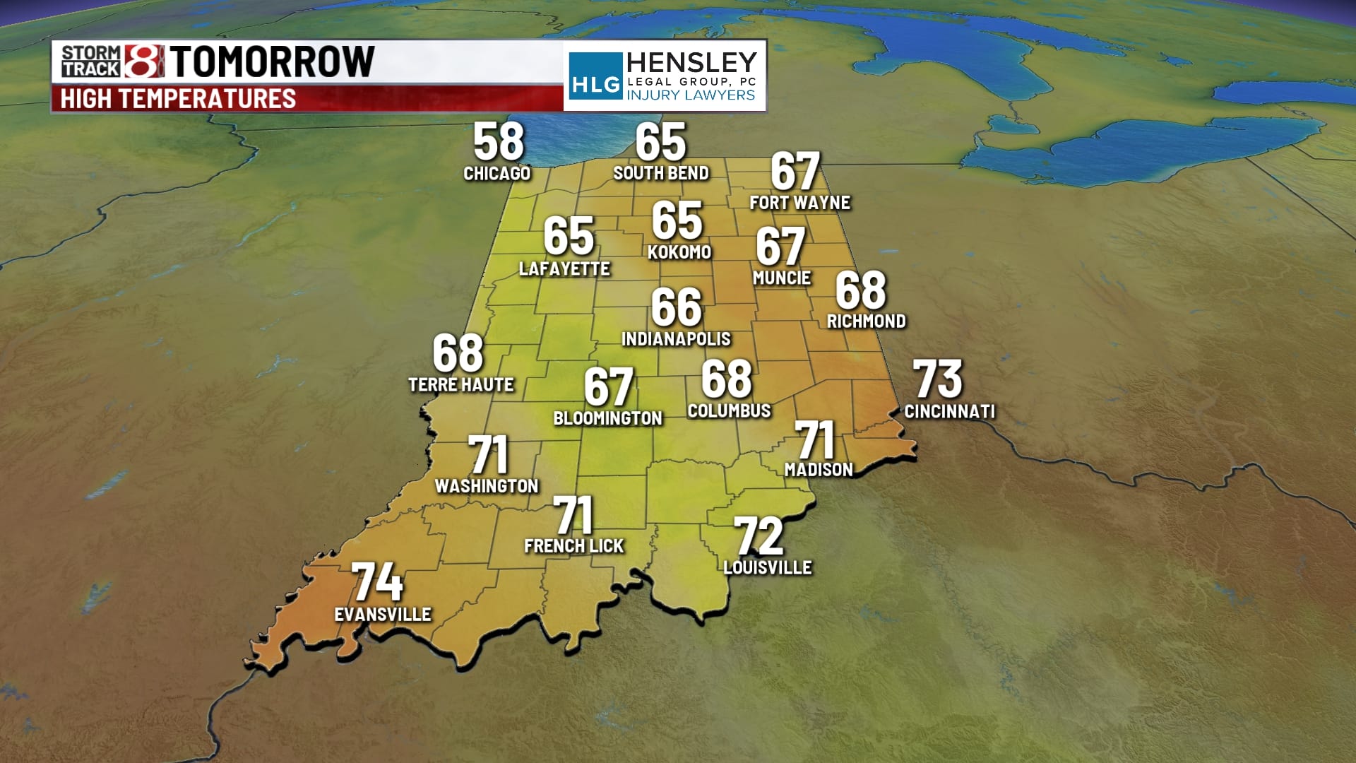 Rain returns Friday - Indianapolis News | Indiana Weather | Indiana ...