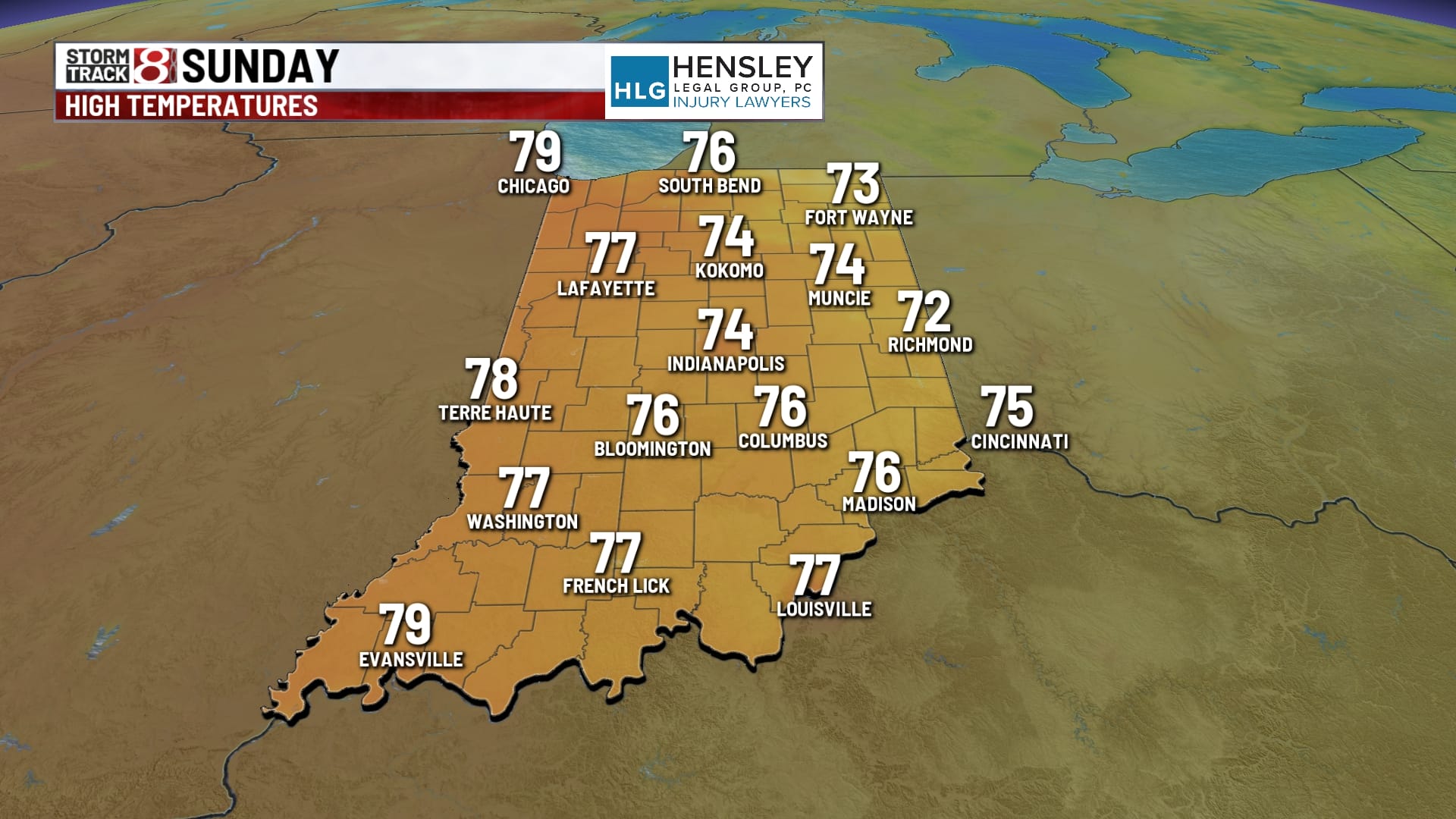 Getting back on the warming trend through Mother's Day weekend ...