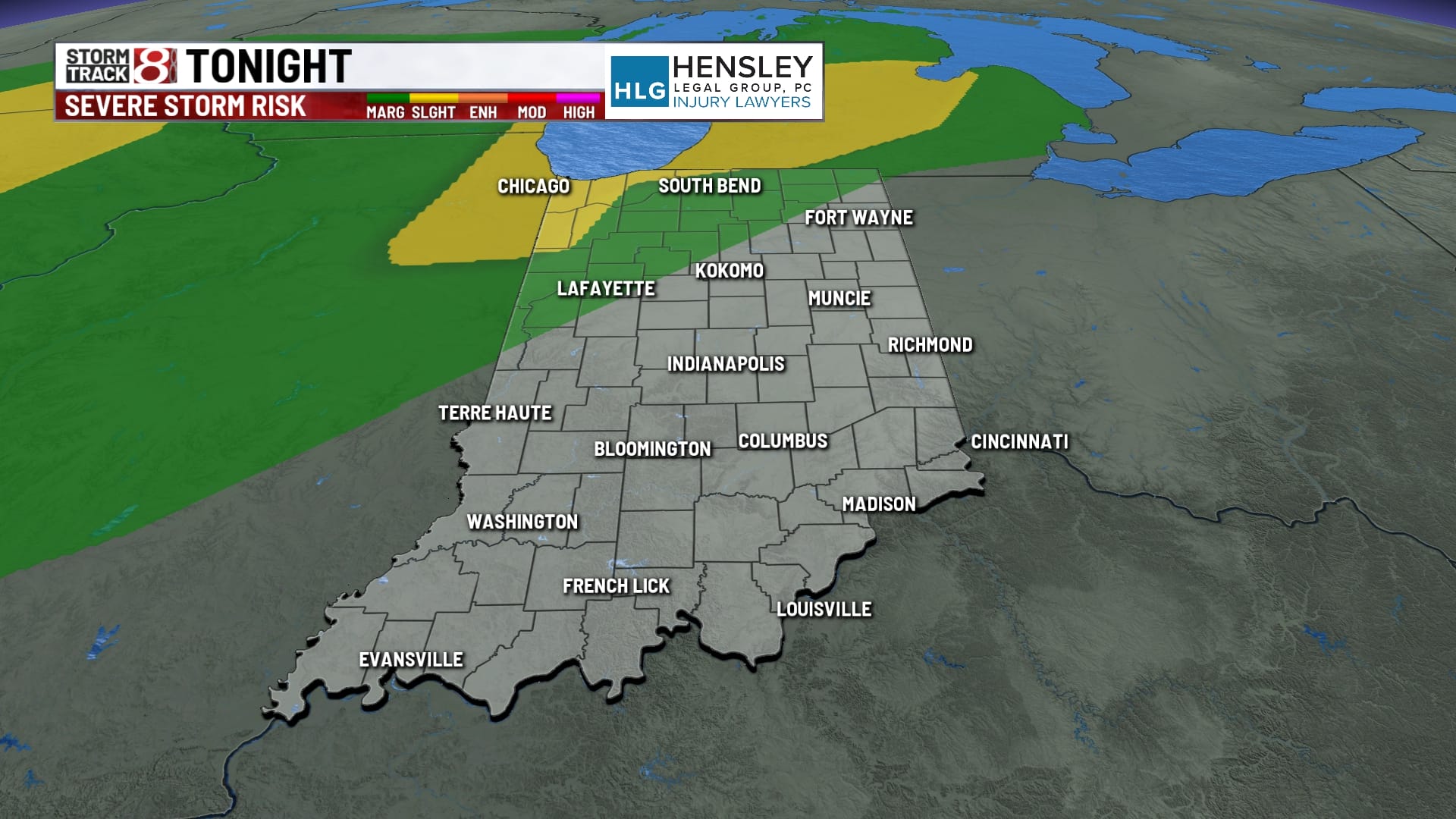Hot Tuesday with increasing rain and storm chances through midweek ...