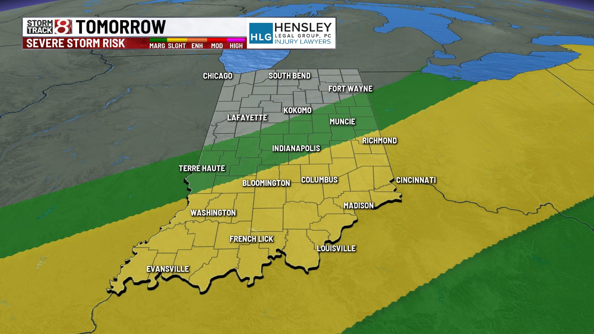 Toasty Tuesday with storm chances tonight - Indianapolis News | Indiana ...