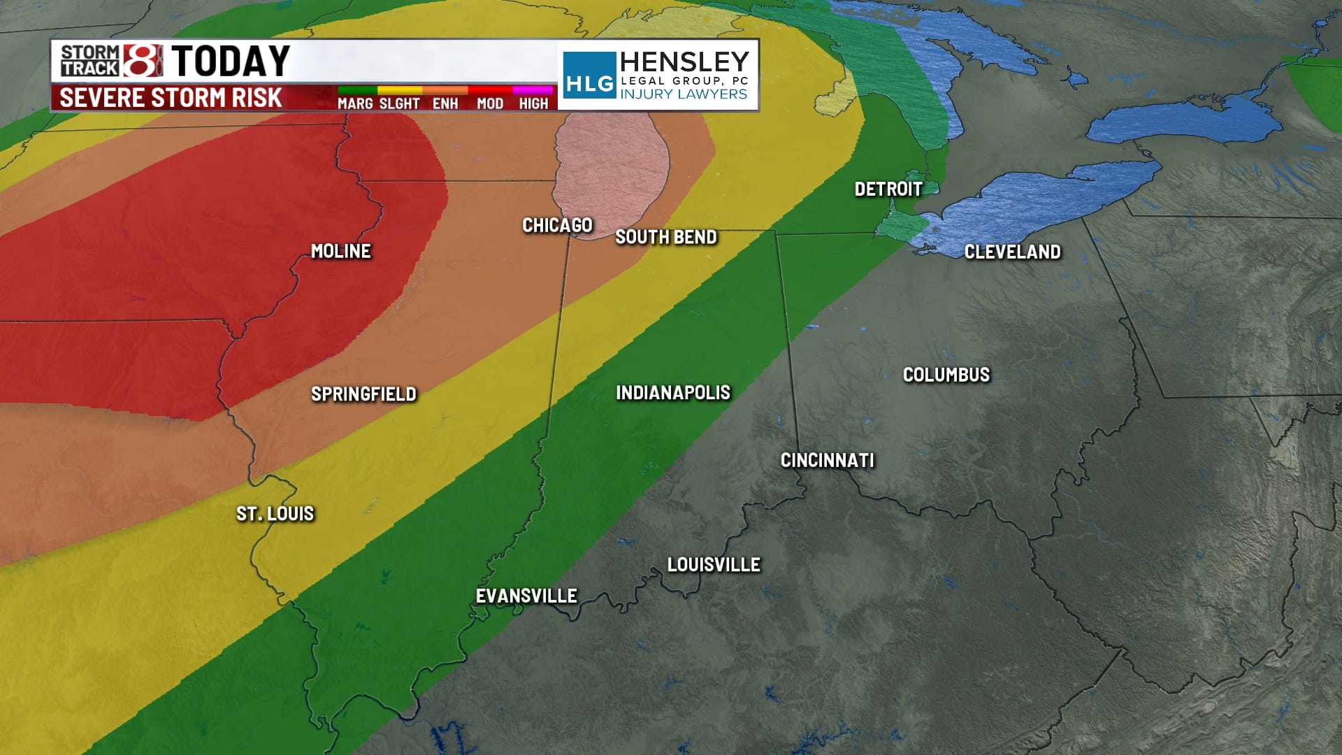 Toasty Tuesday with storm chances tonight - Indianapolis News | Indiana ...