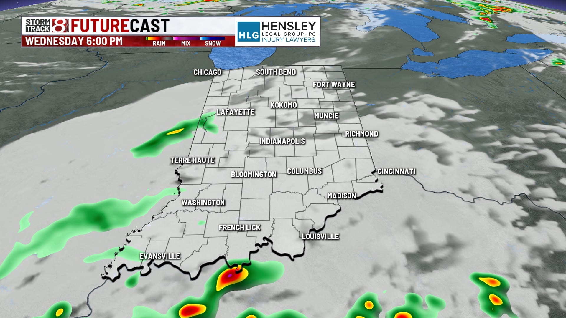 Warm and humid Wednesday - Indianapolis News | Indiana Weather ...