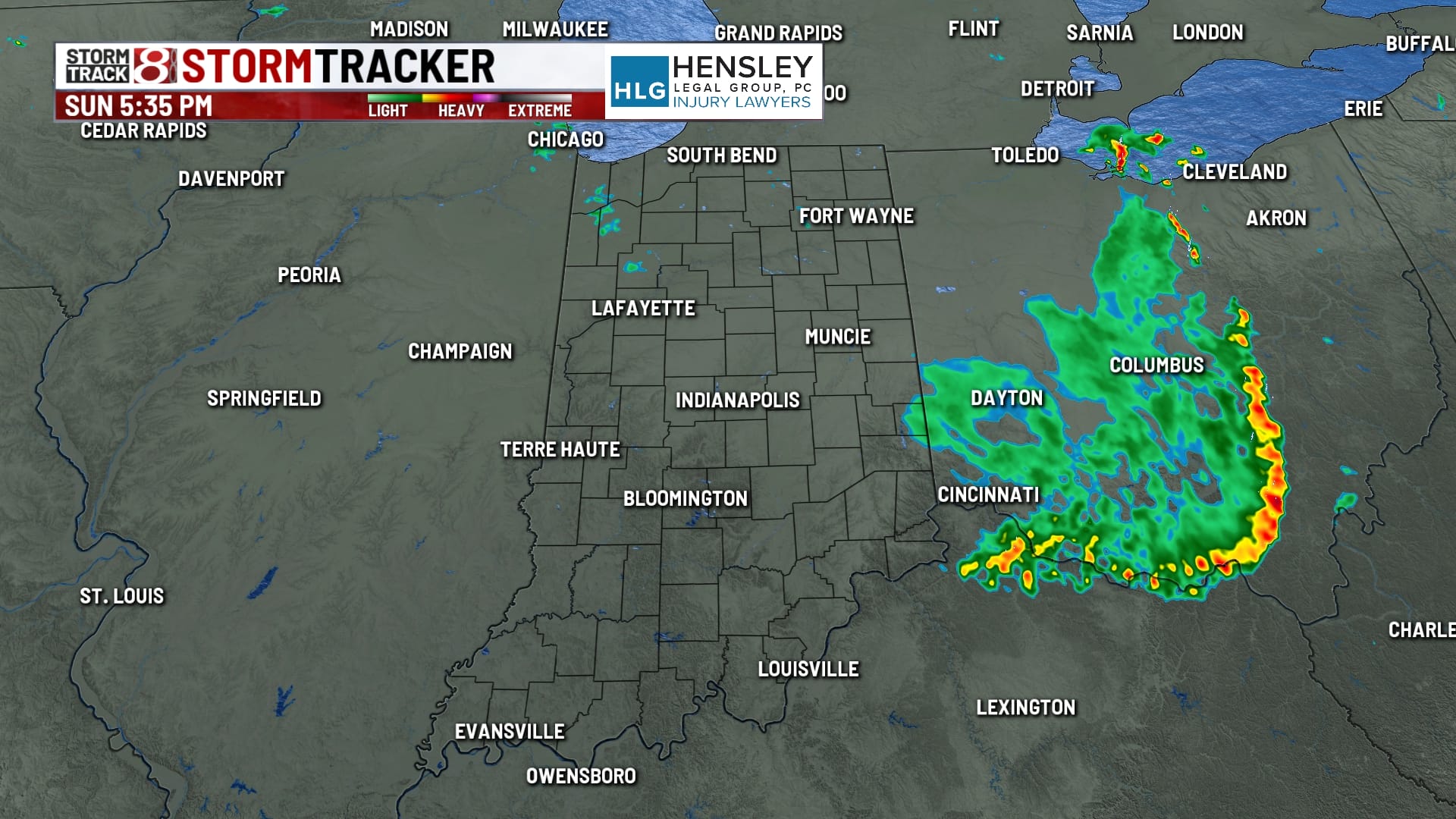 Storms incoming to central Indiana Sunday - Indianapolis News | Indiana ...
