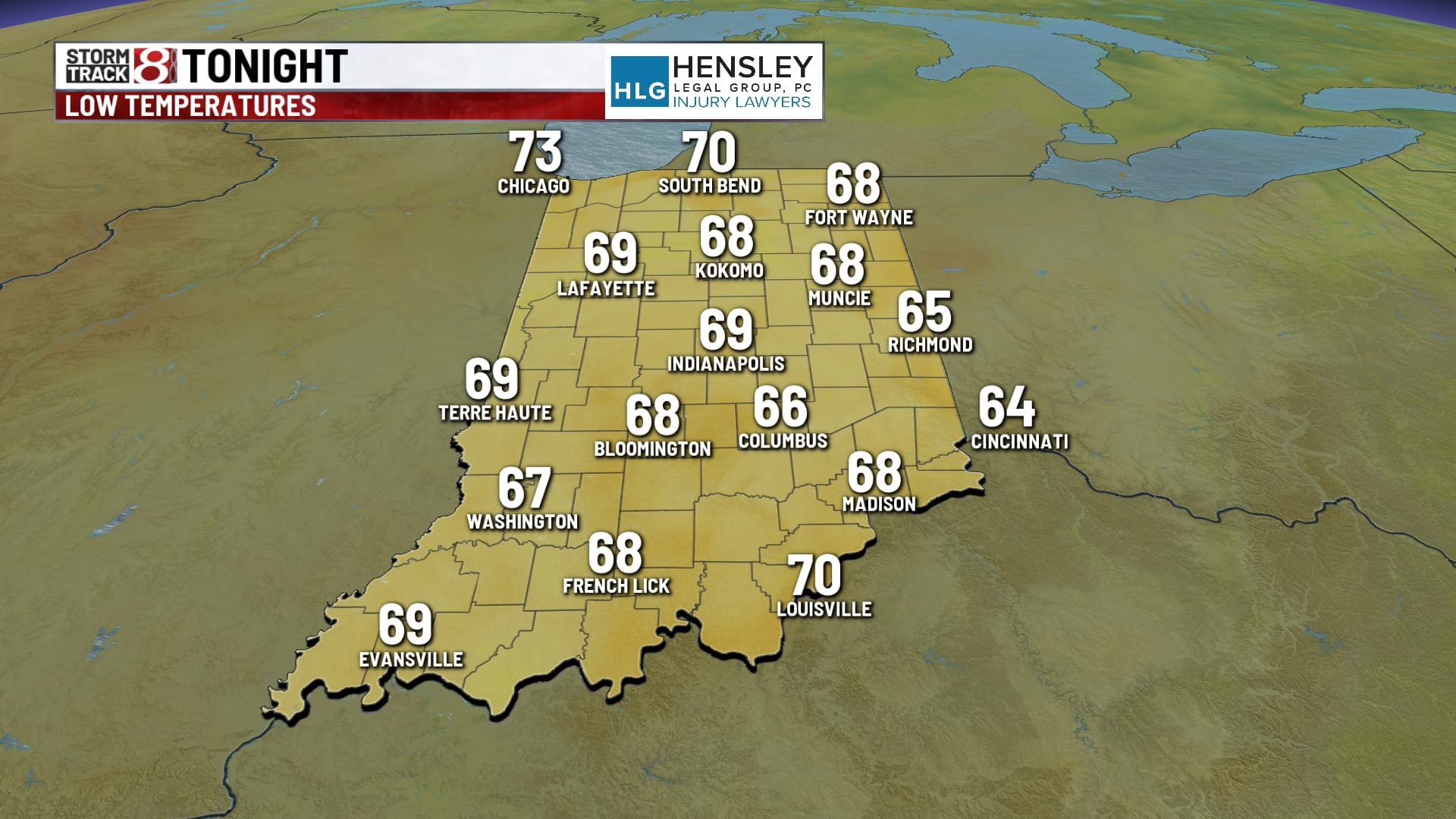 A return to summer heat and humidity | Aug. 24, 2024 - Indianapolis ...
