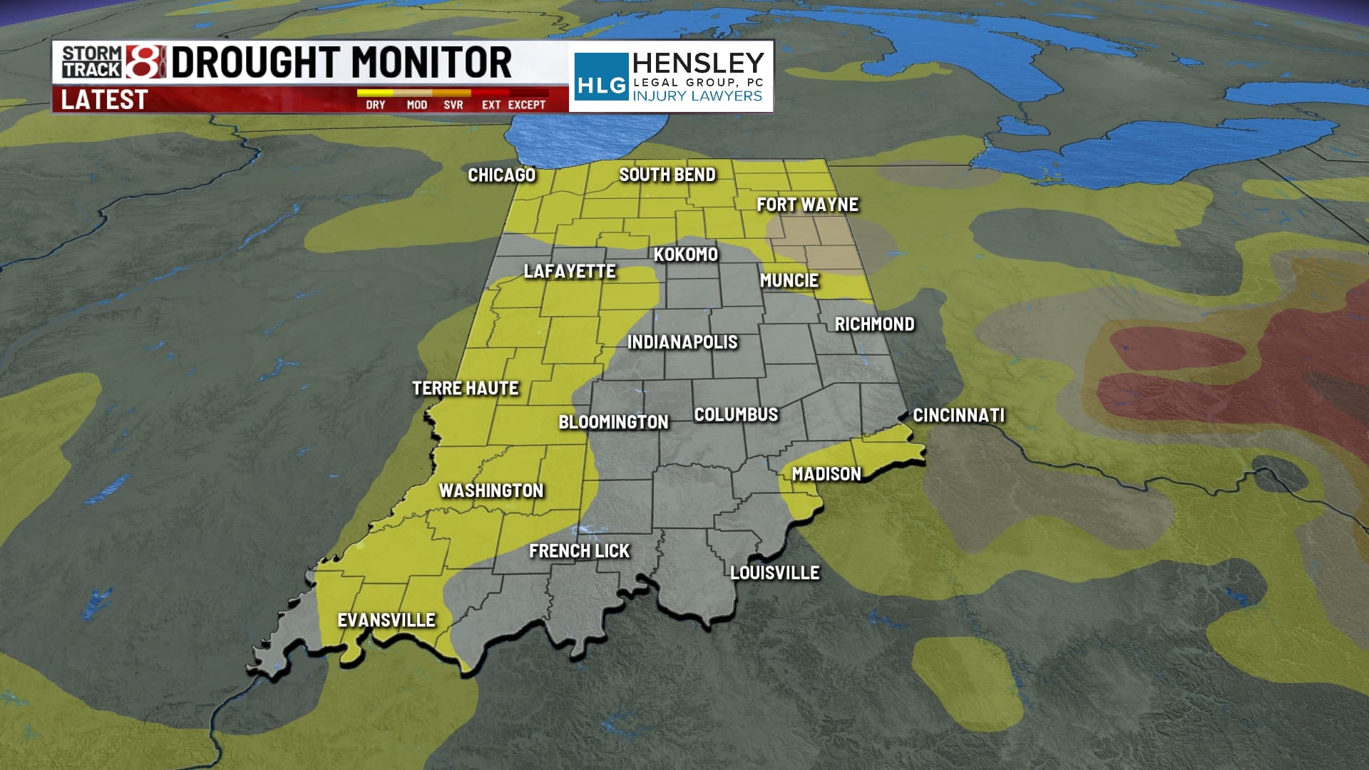 Drought concerns loom as Indiana faces hot, dry weather - Indianapolis ...