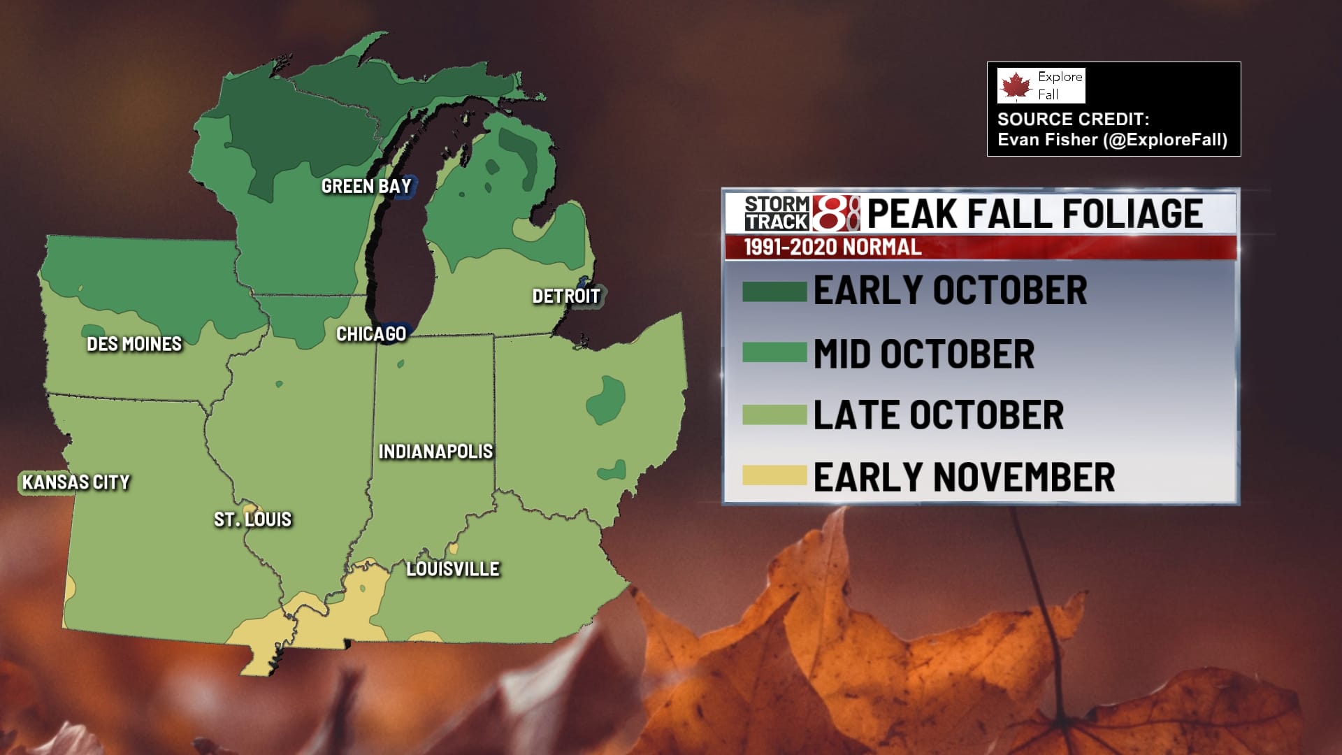 When to expect the peak of fall color in Indiana - Indianapolis News ...