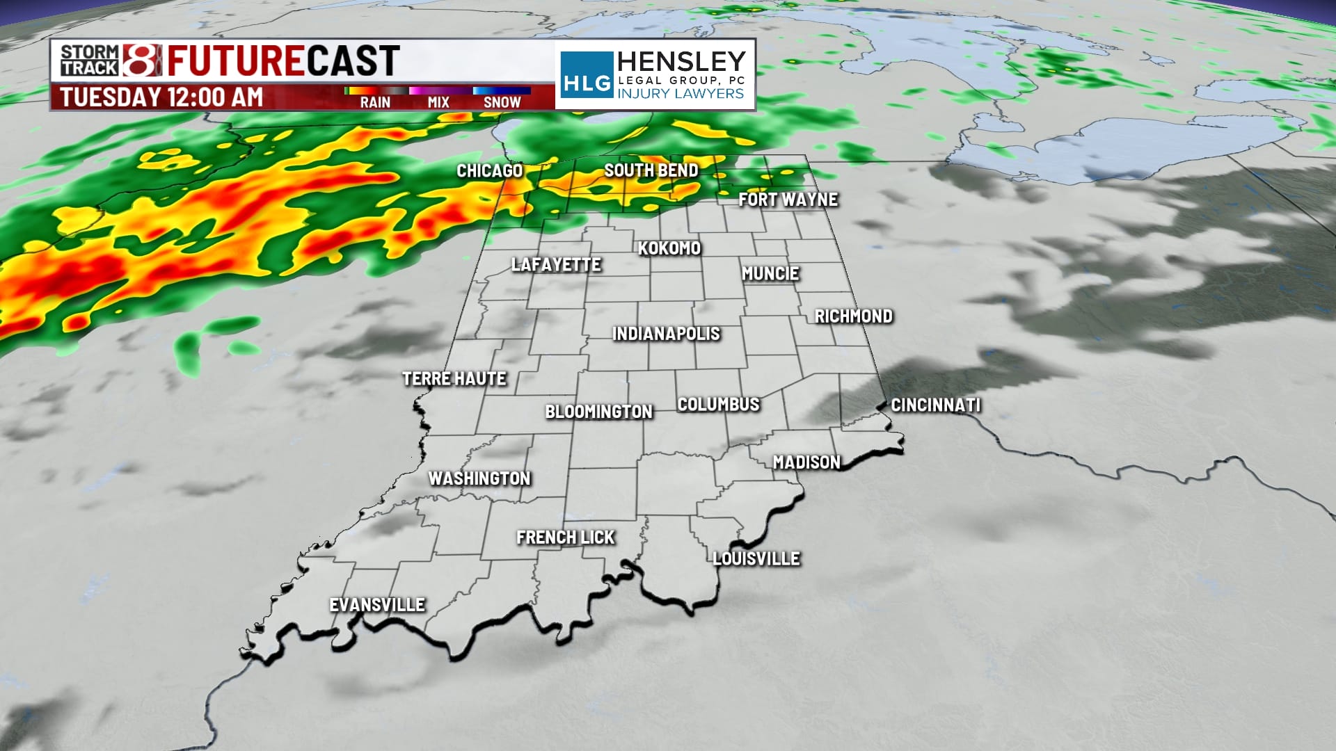 Election Day forecast: warm air, gusty winds and rain | Nov. 4, 2024 ...