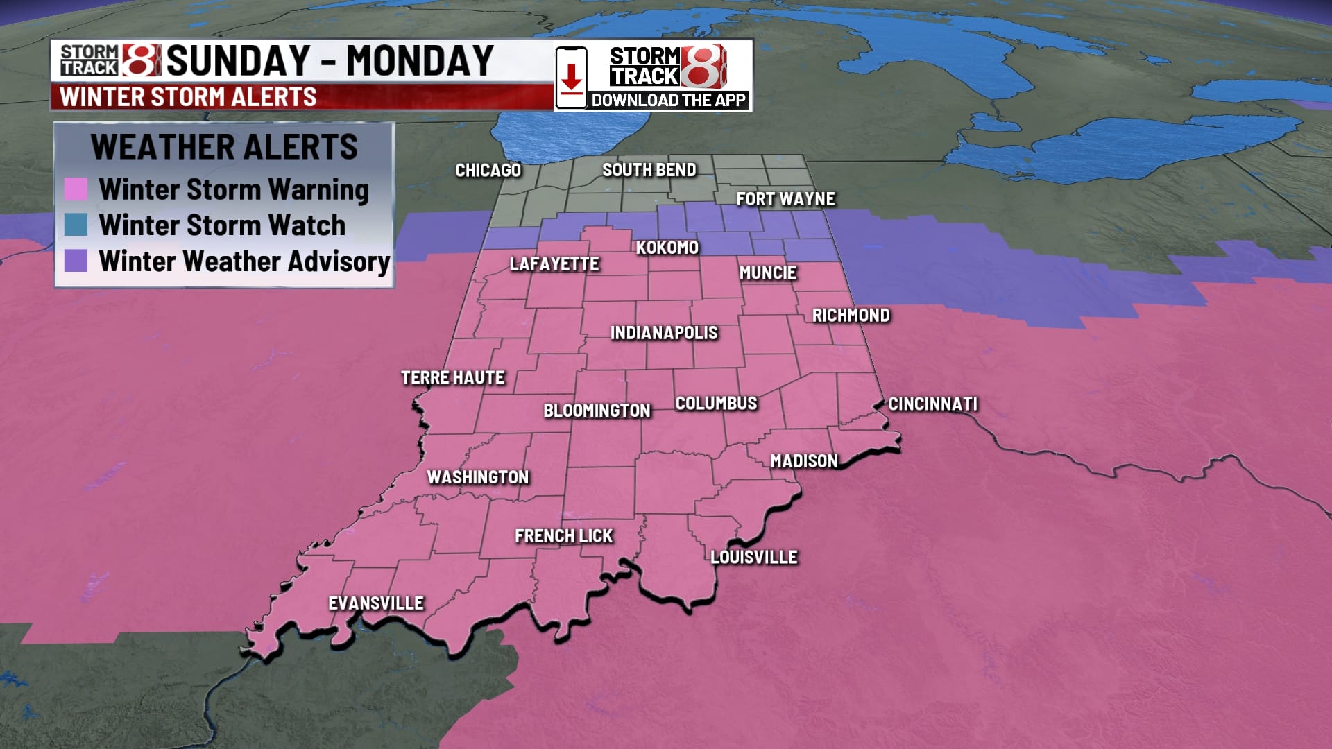 Significant winter storm to impact Indiana starting today | Jan. 5 ...