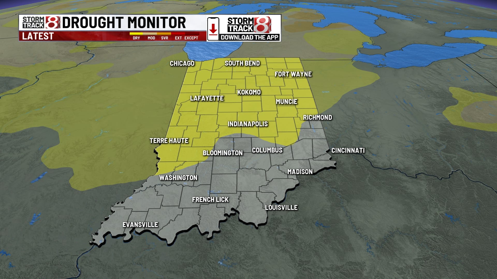 Central Indiana faces drought concerns as winter precipitation lags ...