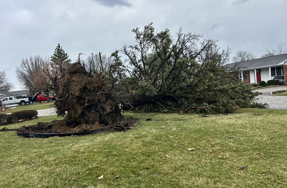 Thousands without power after severe overnight storms - Indianapolis ...
