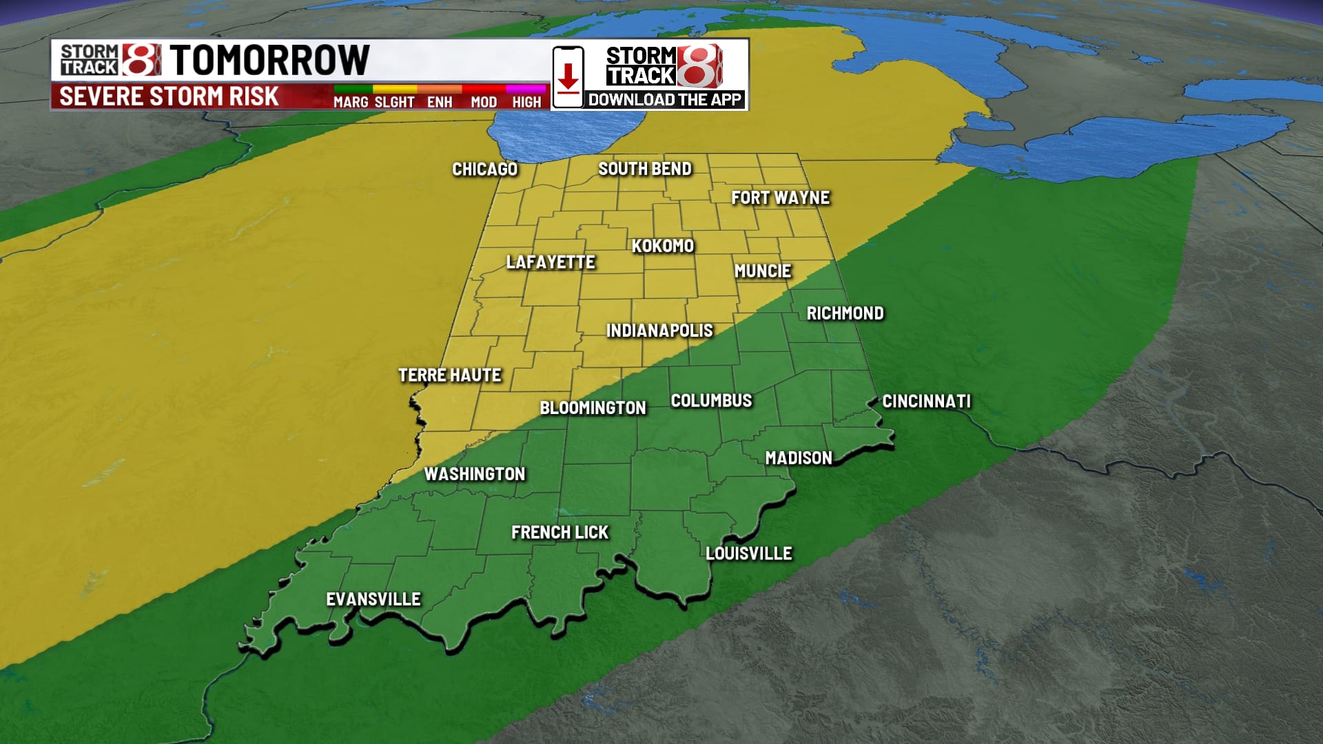 Central Indiana braces for heavy rainfall and storms - Indianapolis ...