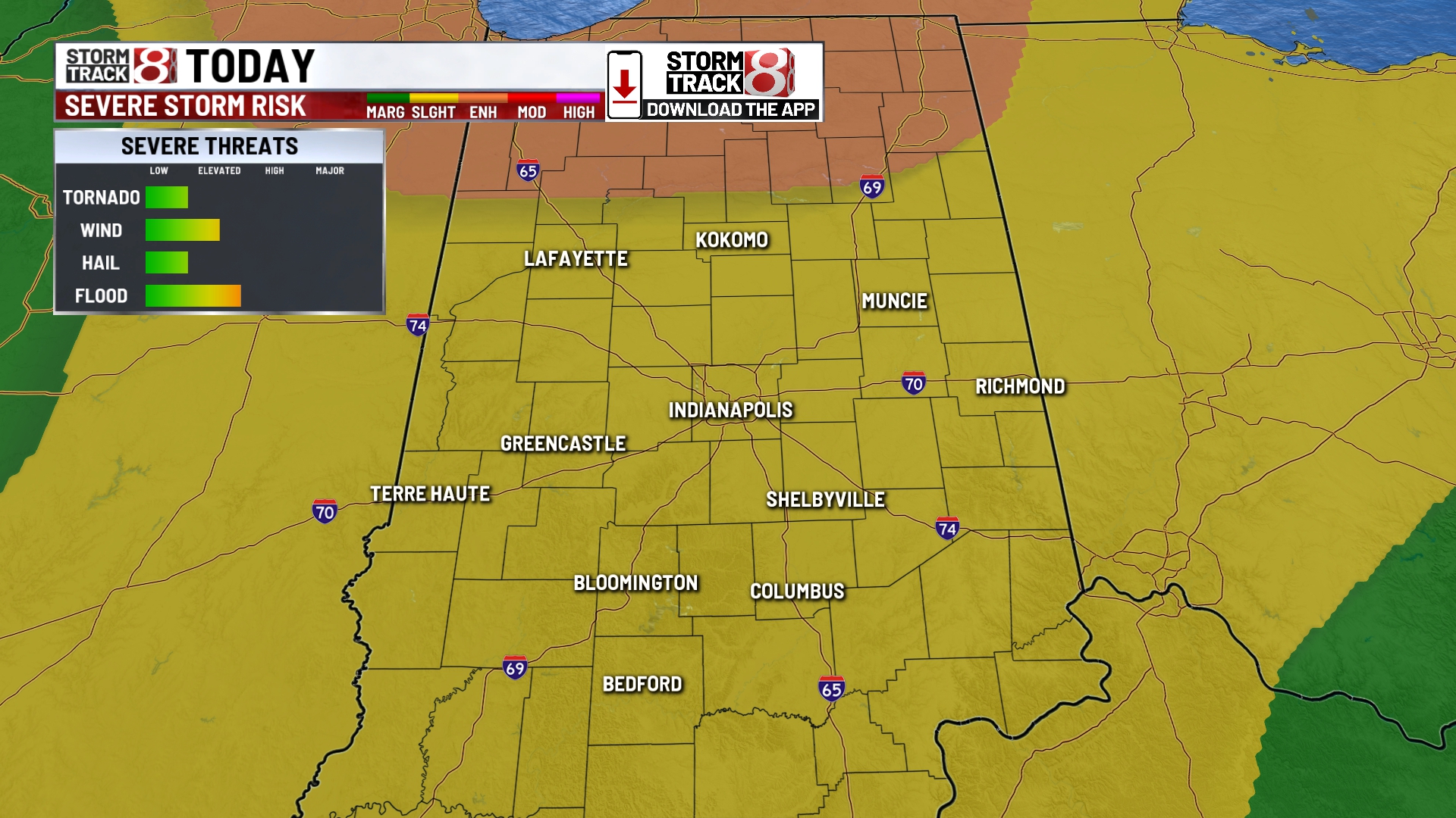 Indianapolis braces for hot weather and potential severe storms ...