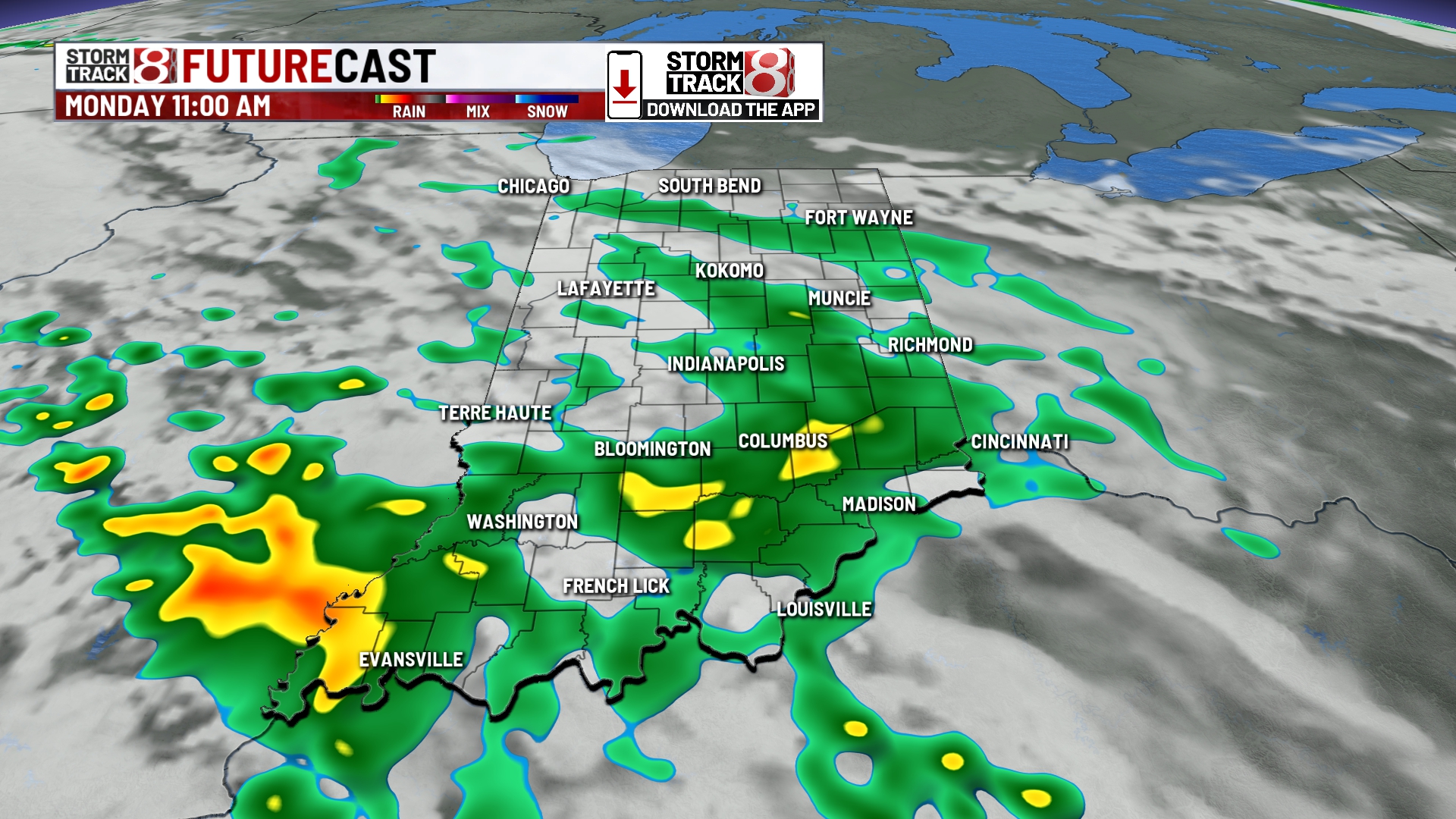 Beautiful Sunday, unsettled pattern to start the work week | May 18 ...
