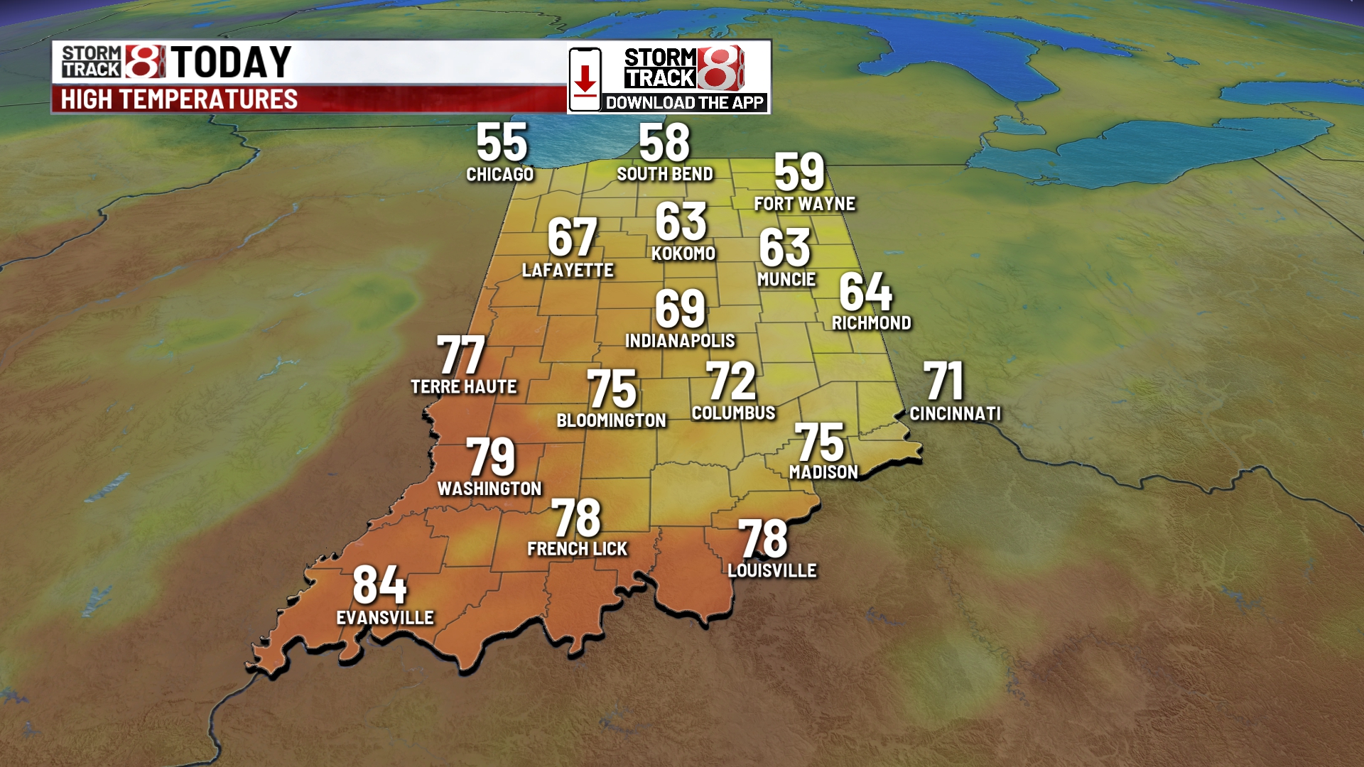 Severe storms and heavy rain to hit Indiana - Indianapolis News ...