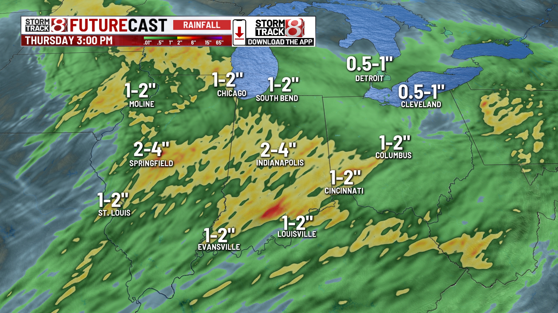 Severe storms and heavy rain to hit Indiana - Indianapolis News ...