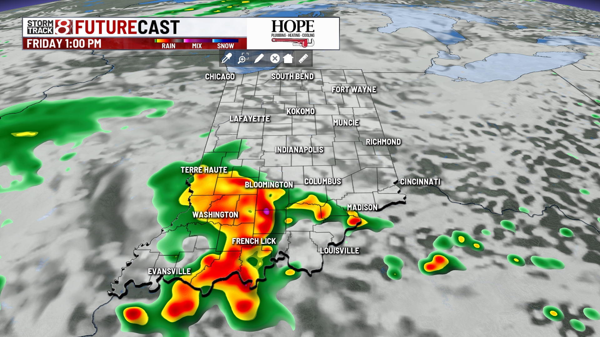Rain and thunderstorms in Indianapolis this week - Indianapolis News ...