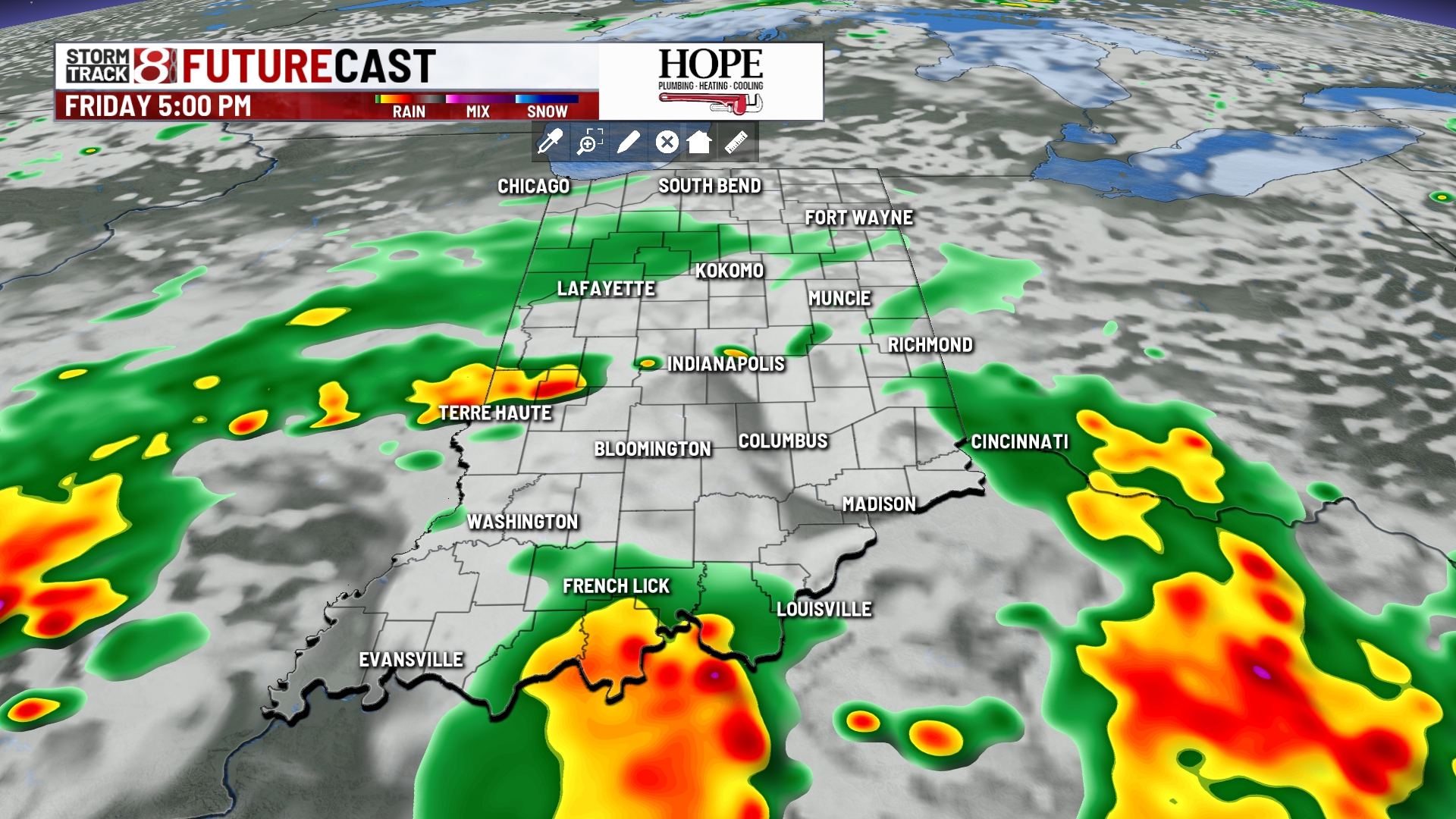 Rain and thunderstorms in Indianapolis this week - Indianapolis News ...