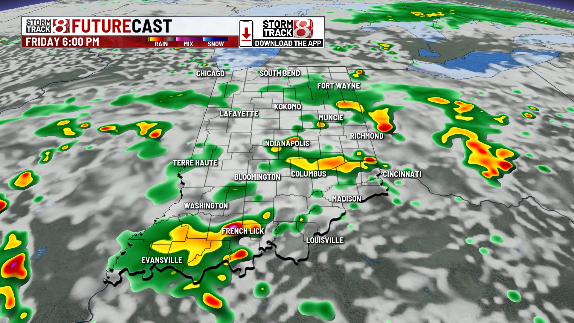 Pattern shift towards returning rain and storm chances with very muggy ...