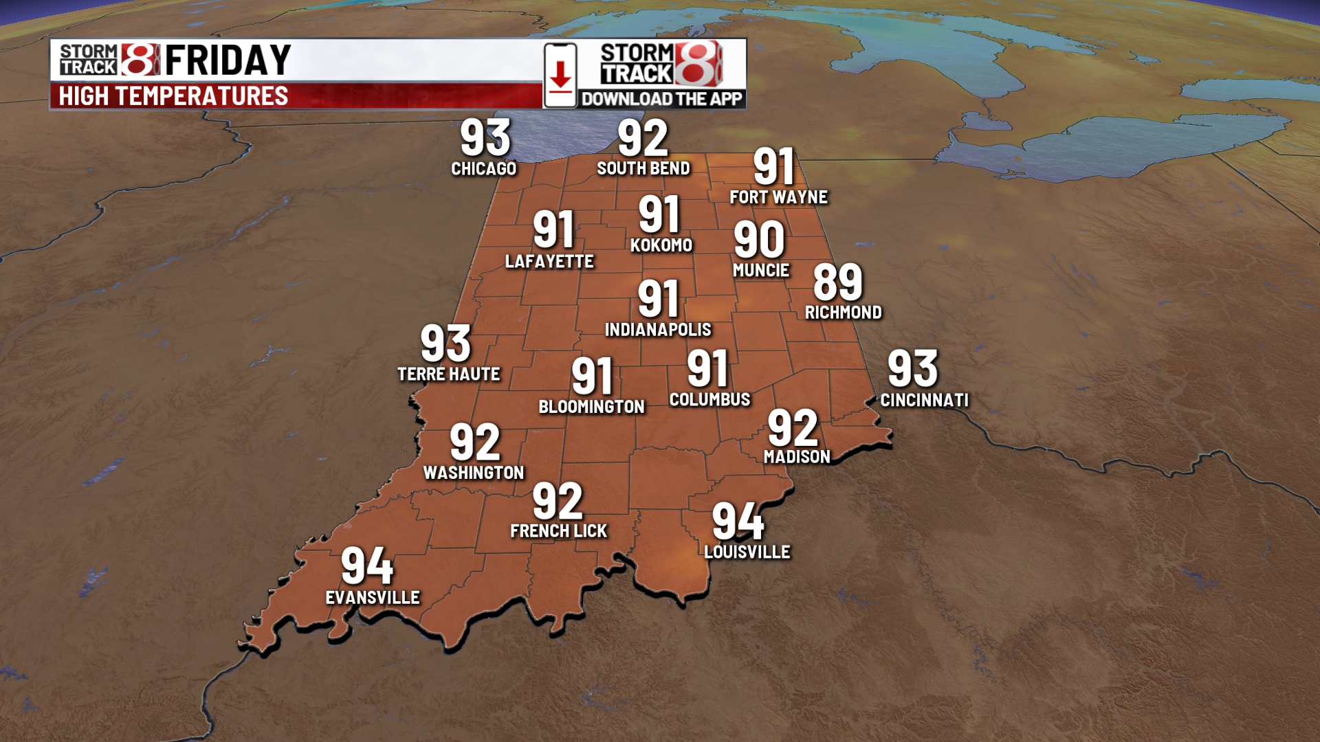 Back to heat and high humidity through Fourth of July weekend | Jul. 2 ...
