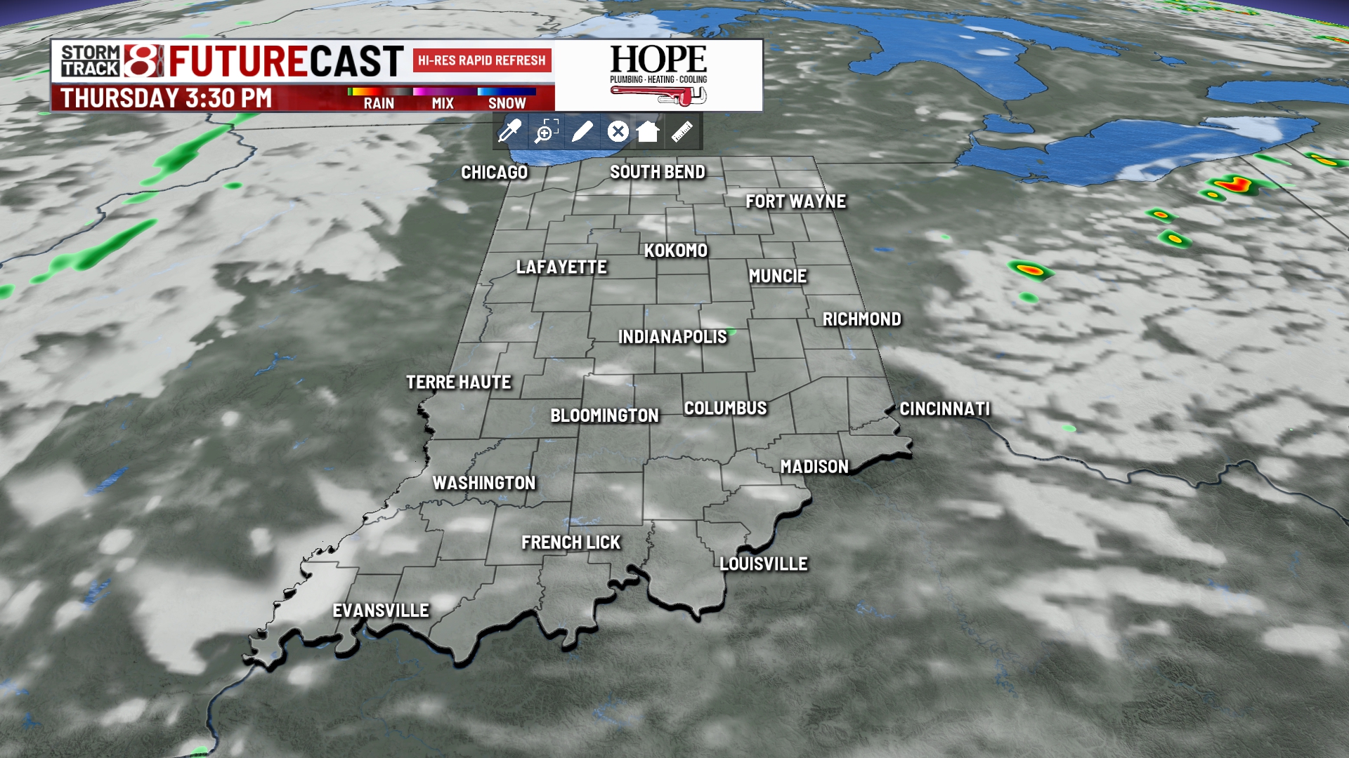 Humid and hot weather continues into the weekend - Indianapolis News ...