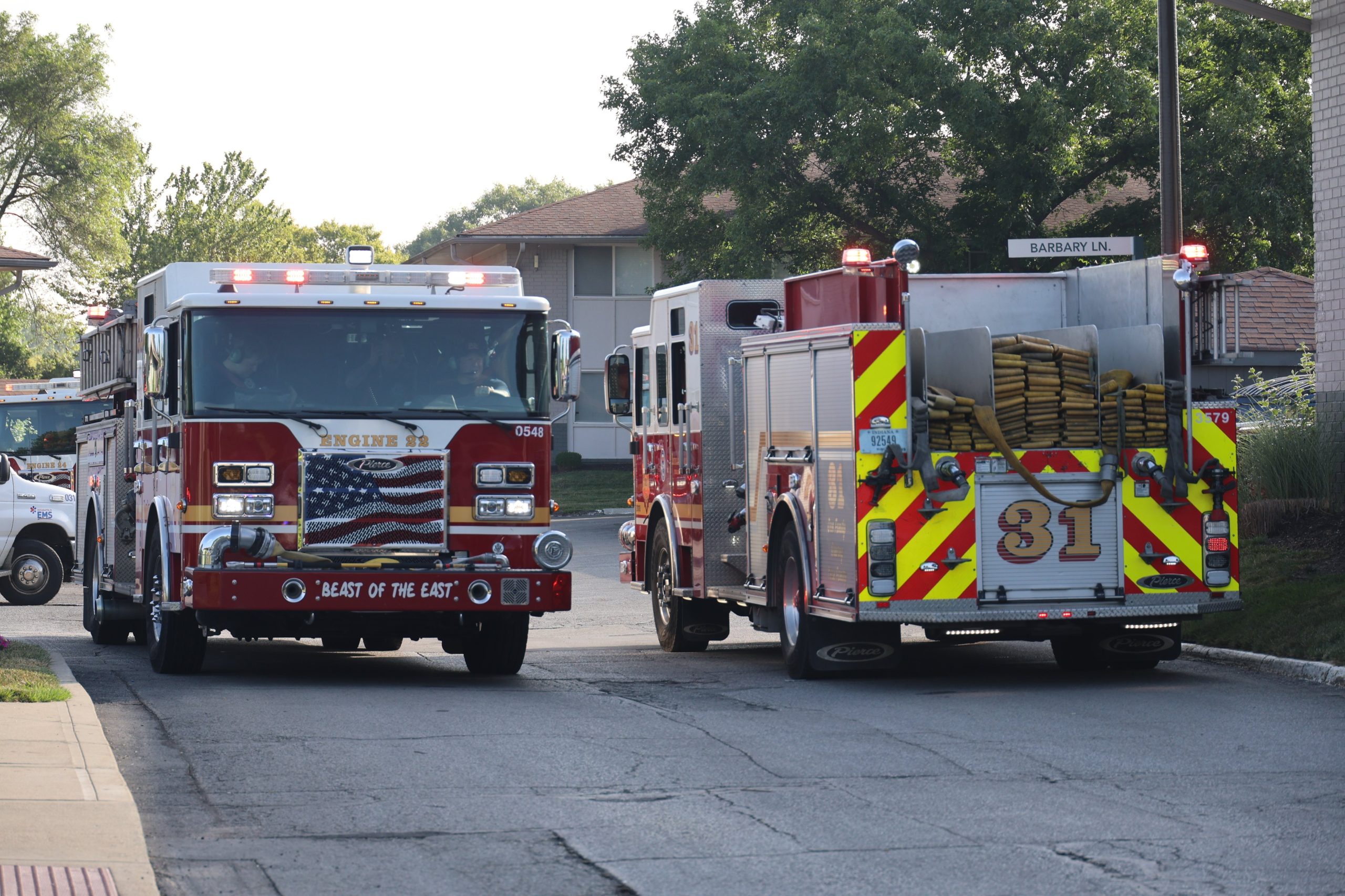 IFD firefighters rescue 5-year-old from northeast side apartment fire